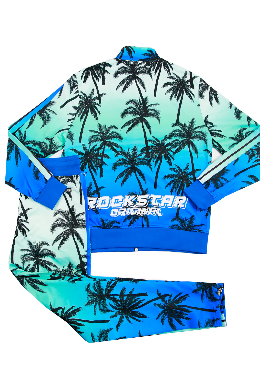 Eves Palm Print Set (Blue) - Image 2