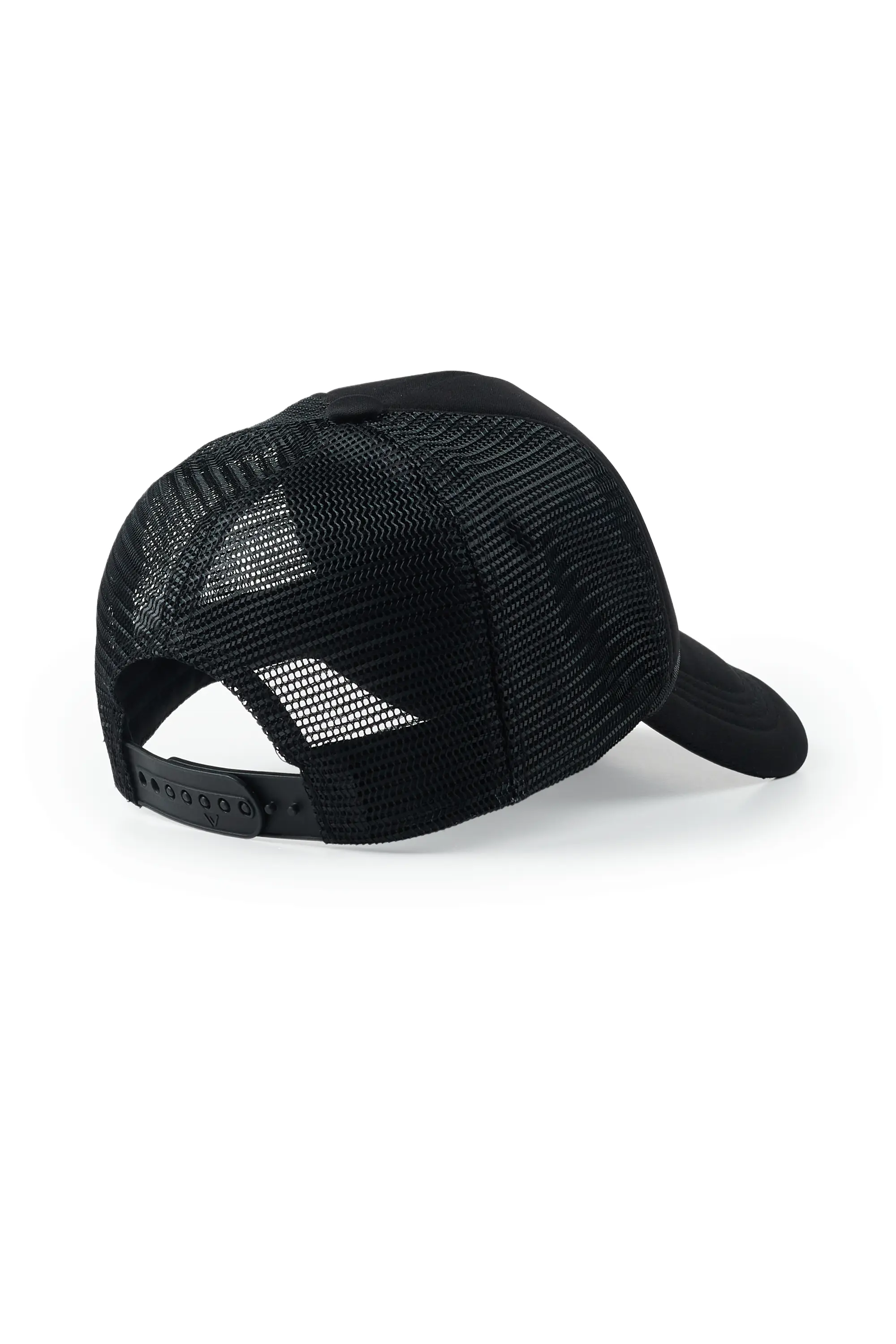Girls Zabel Black Graphic Trucker Hat - Image 4