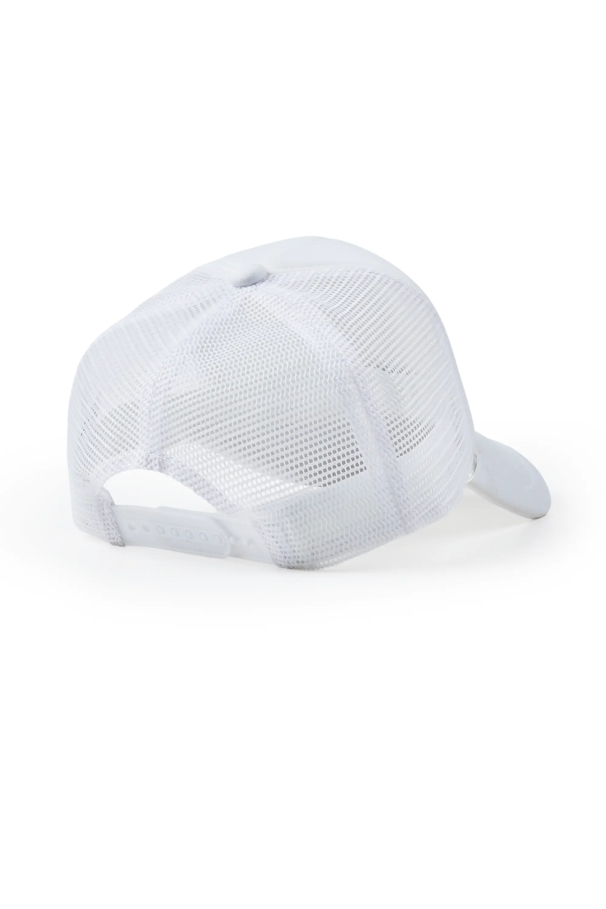 Girls Mura White Graphic Trucker Hat - Image 4