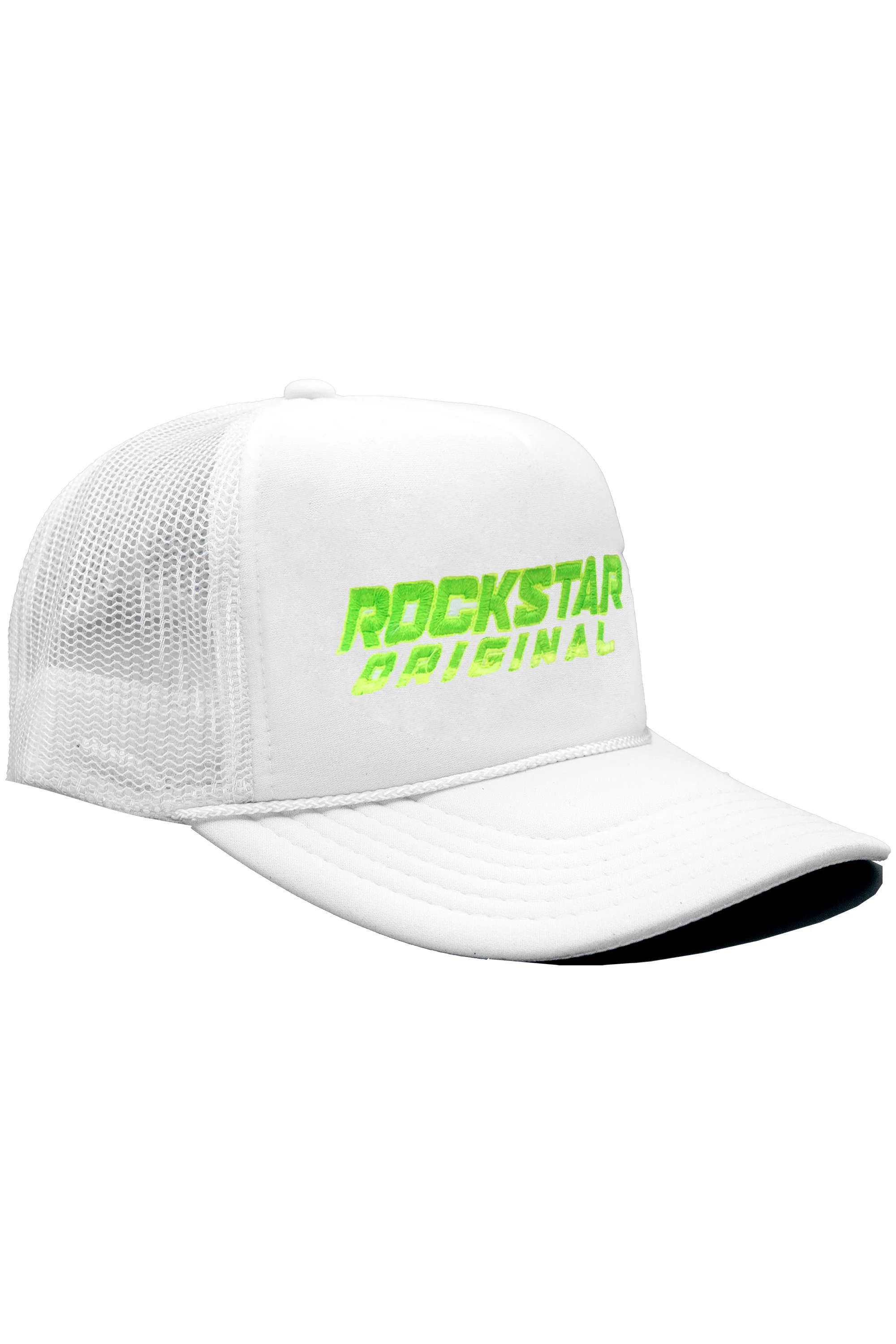 Kids Sable Trucker Hat-Yellow - Image 3