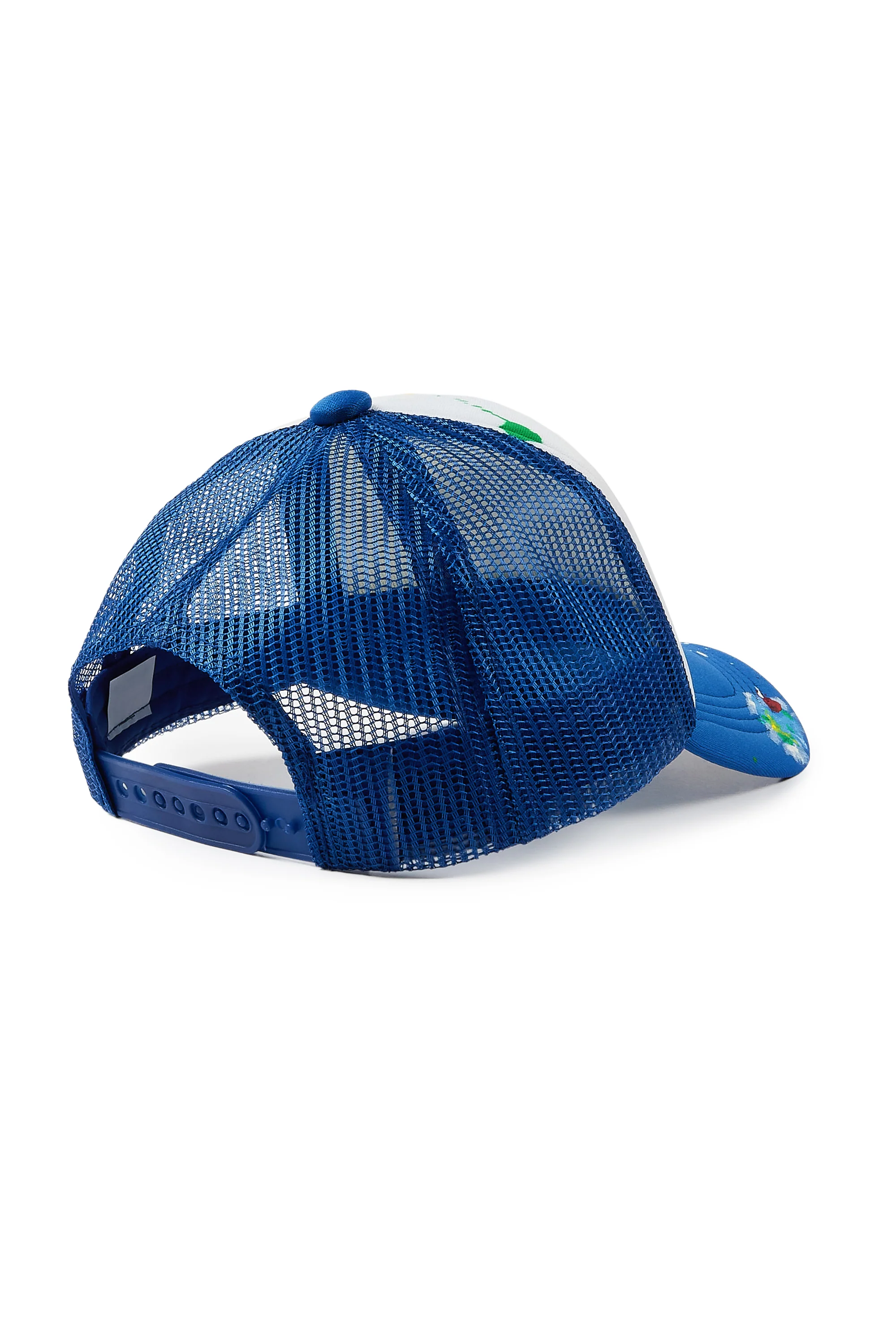 Boys Neptune White/Royal Trucker Hat - Image 3