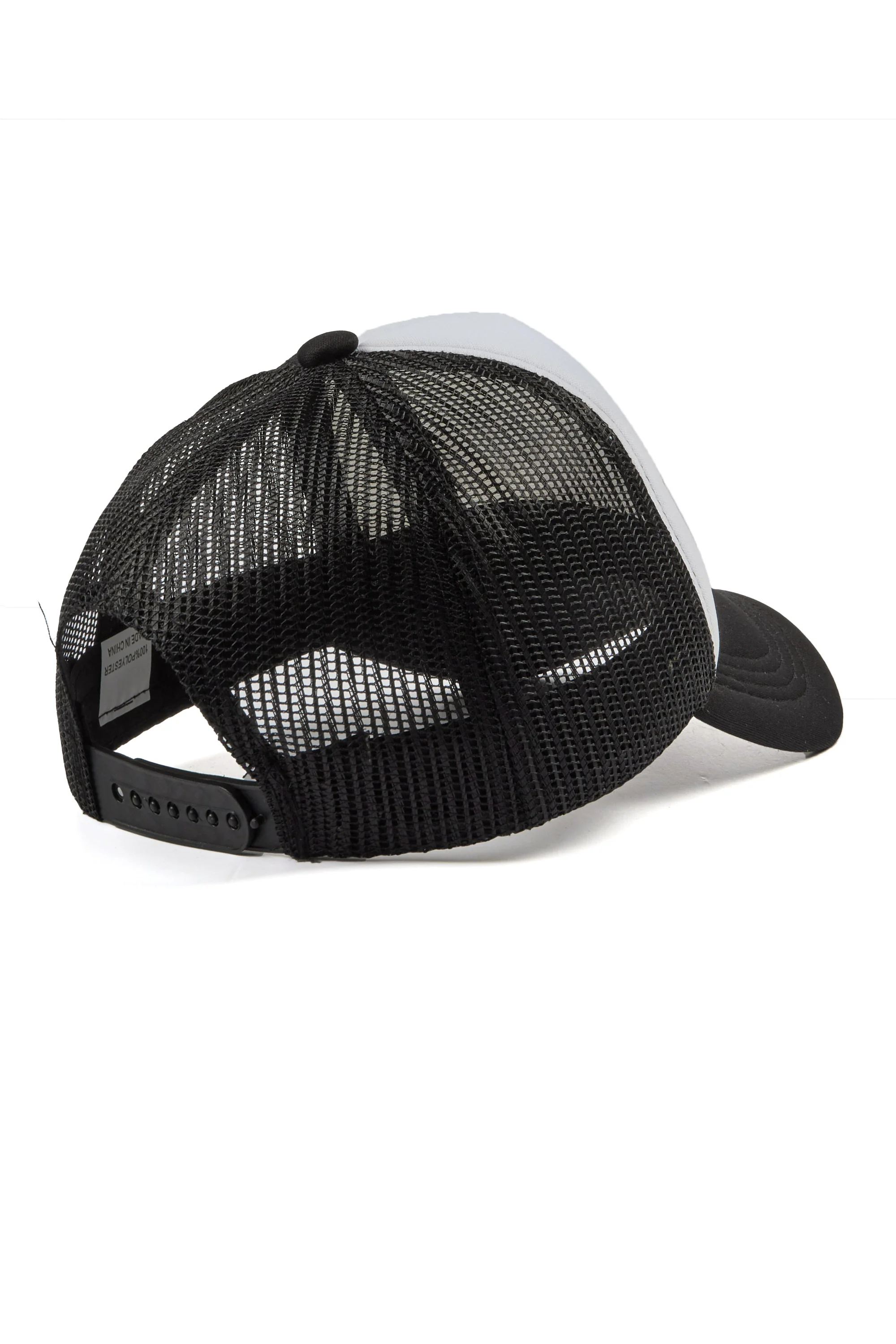 Boys Octavio Black/White Trucker Hat - Image 3