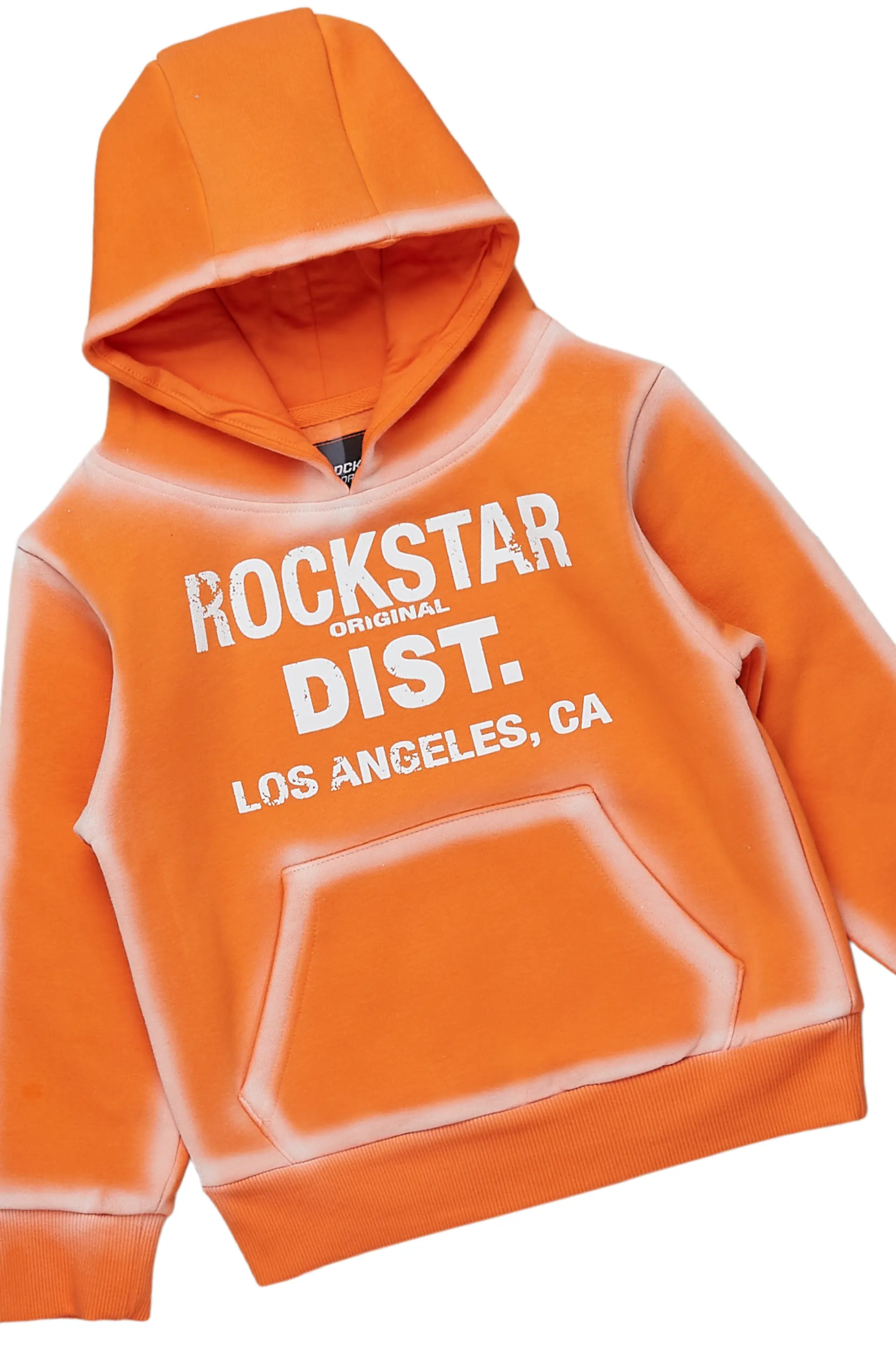 Boys Bridger Tree Camo Hoodie/Stacked Flare Jean Set - Image 2