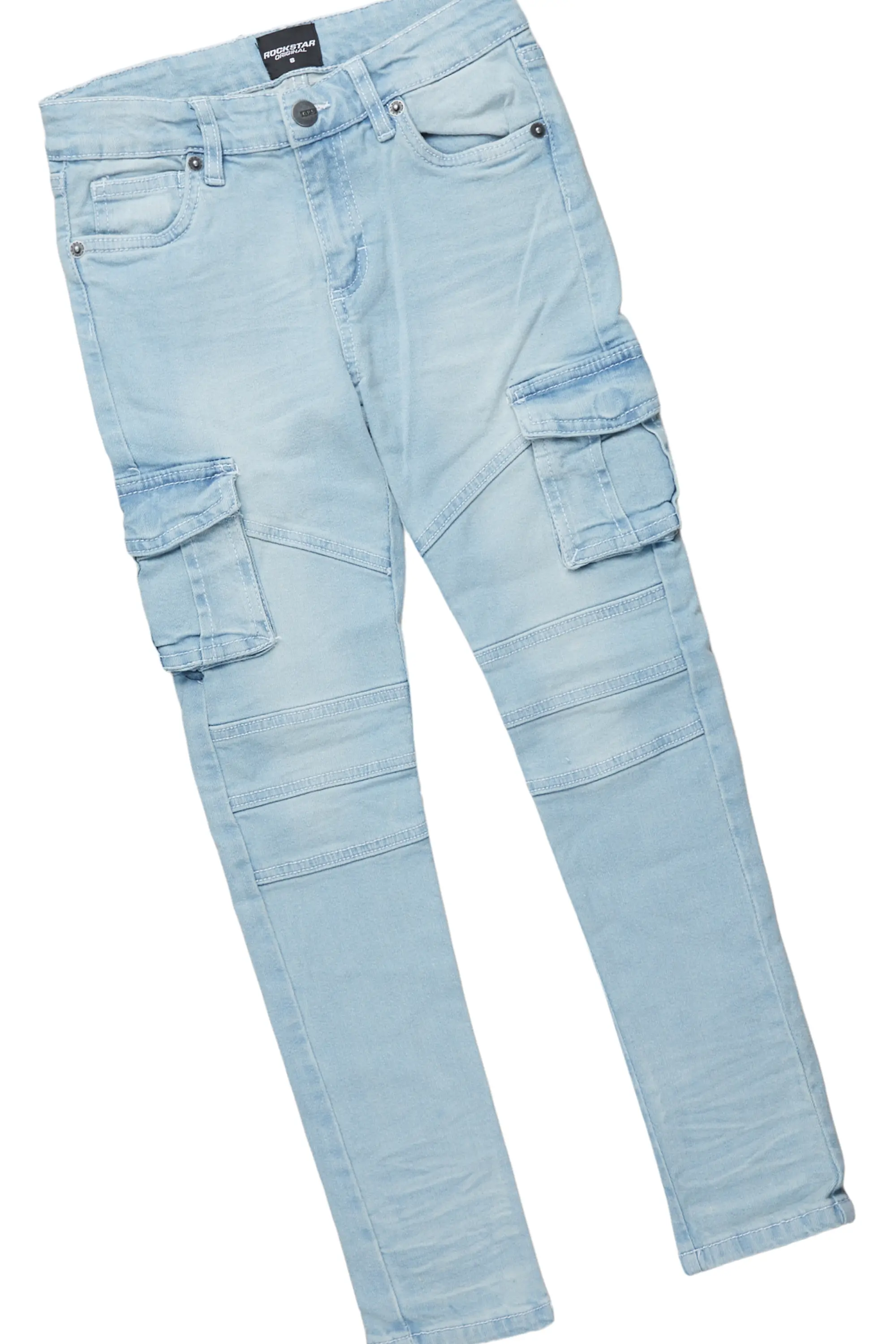 Boys Ware Grey T-Sihrt/Cargo Jean Set - Image 6