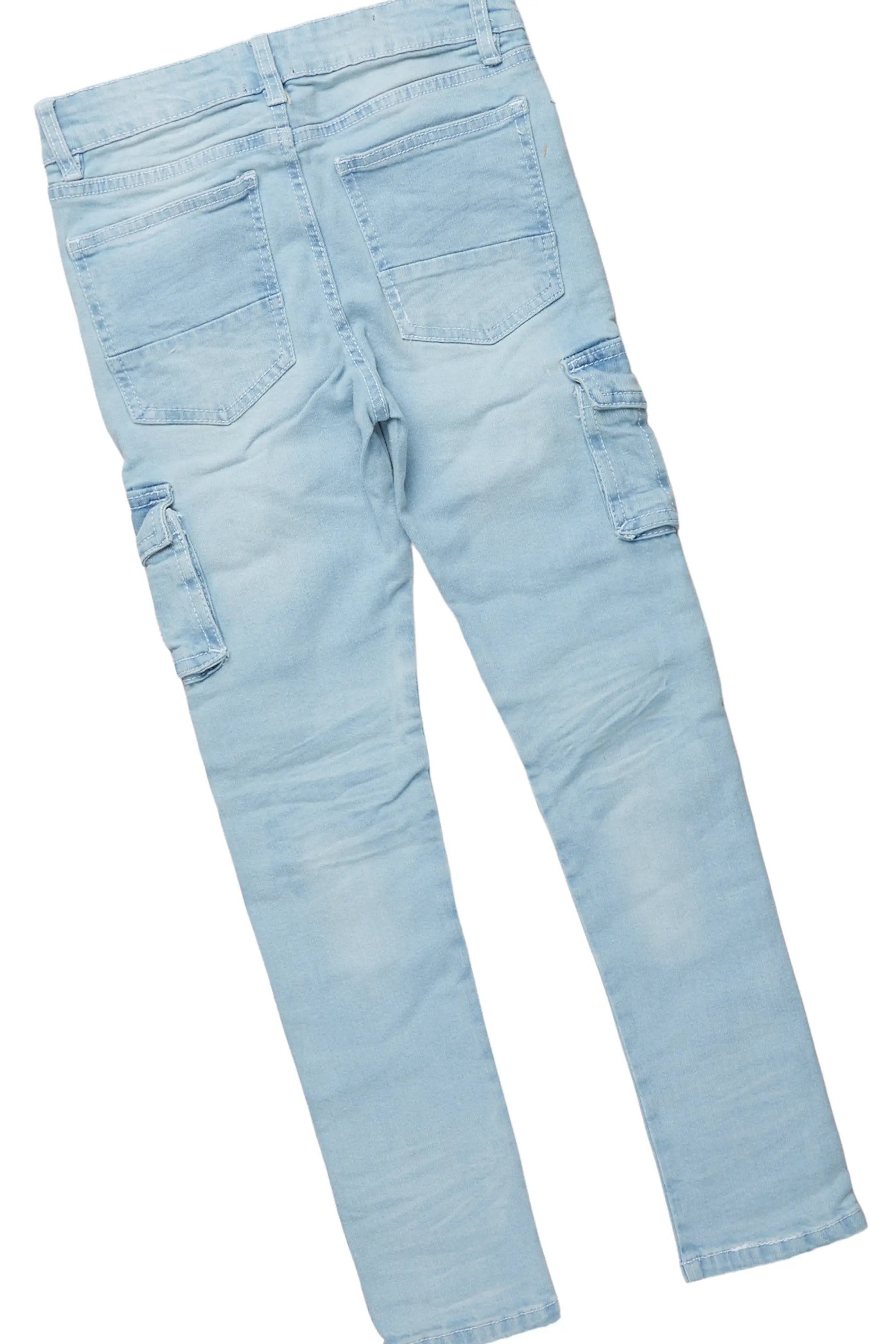 Boys Ware Grey T-Sihrt/Cargo Jean Set - Image 7