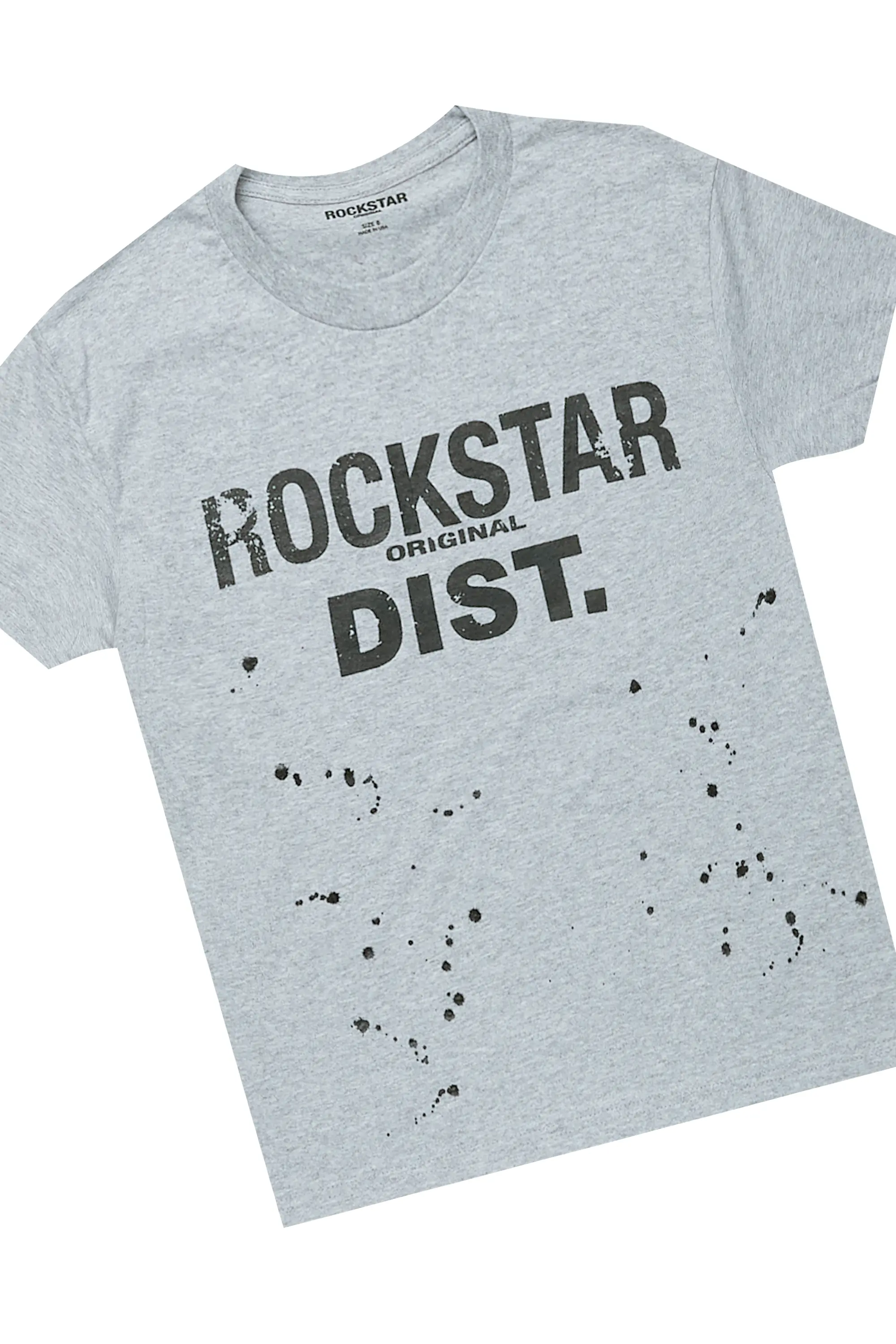 Boys Hani Grey T-Shirt Skinny Jean Set - Image 7