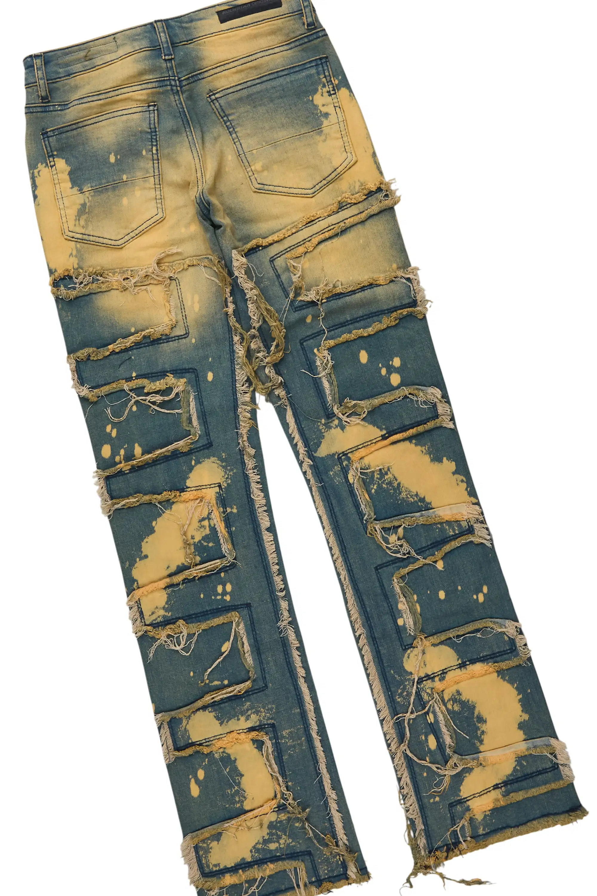 Boys Fields Black Double Layer L/S & Laban Tint Stacked Jean Set - Image 4