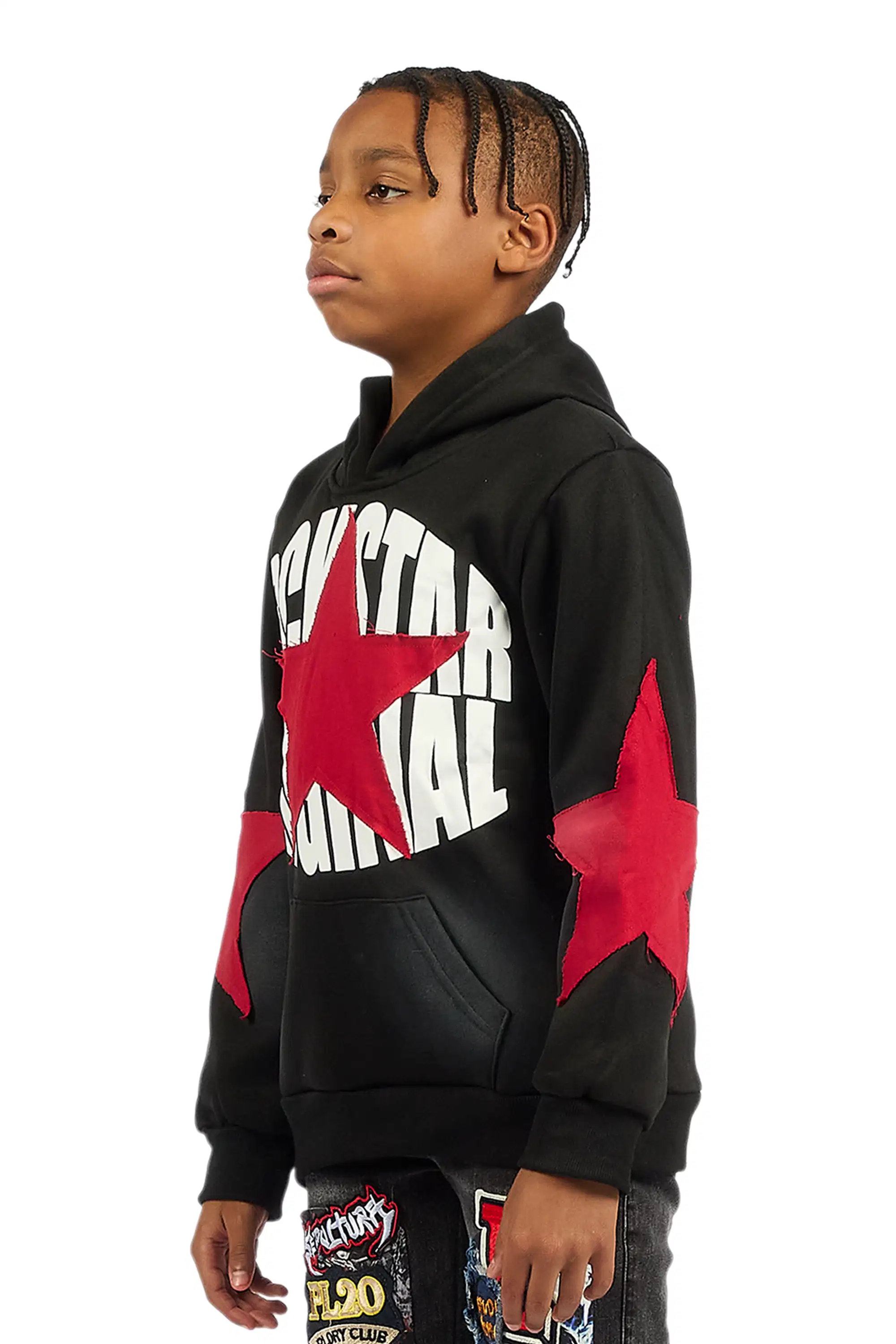 Boys States 2.0 Black Graphic Hoodie - Image 4