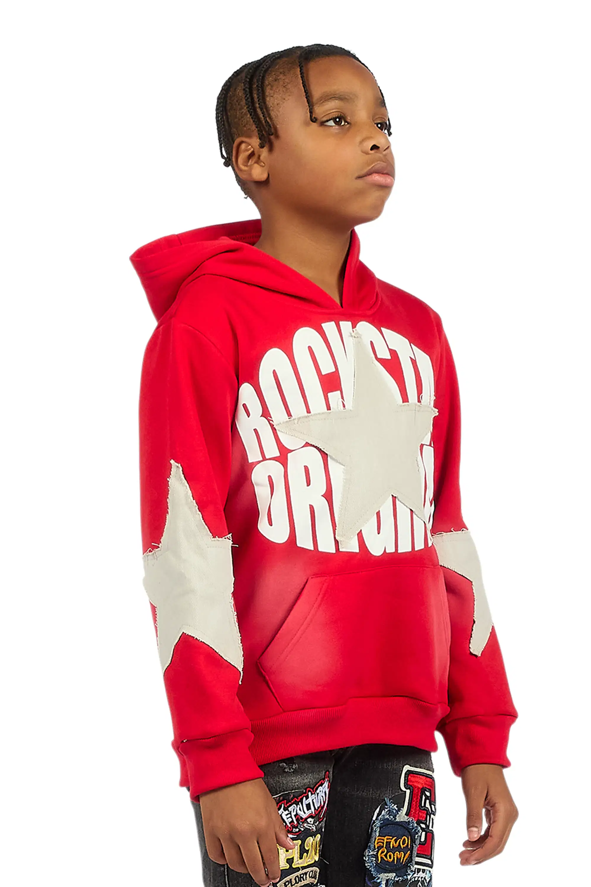 Boys States 2.0 Red Graphic Hoodie - Image 3