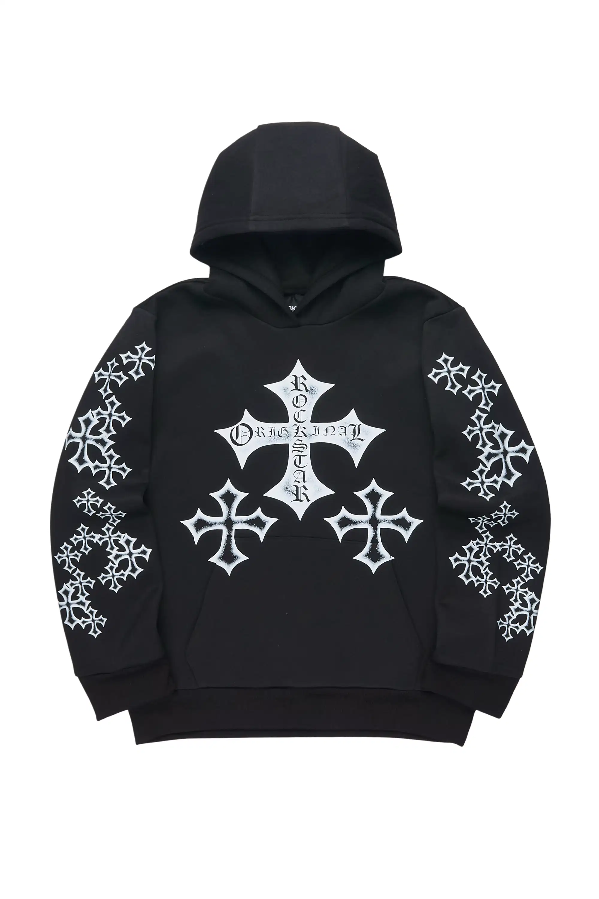 Boys Marizon Black Graphic Hoodie