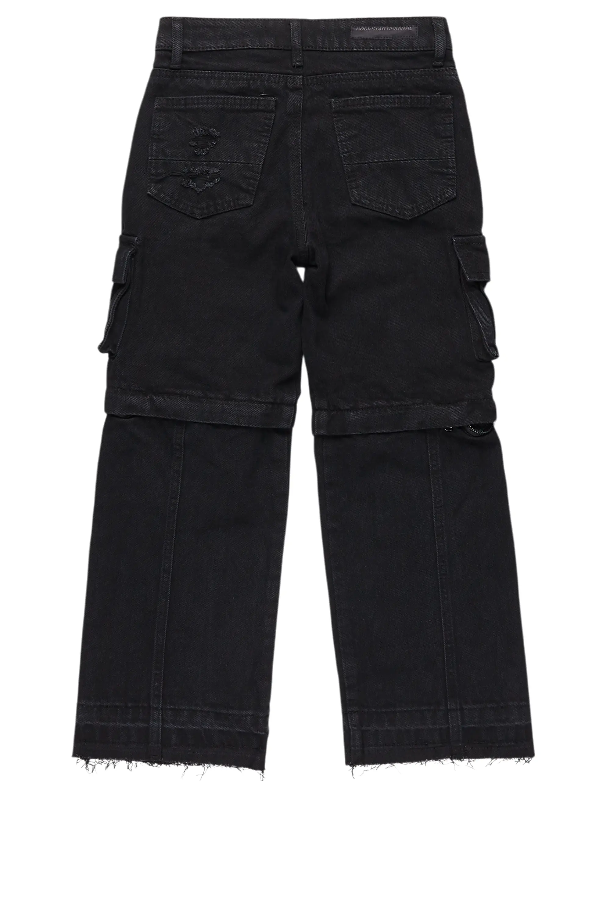 Boys Rupert Black Baggy Fit Jean - Image 13