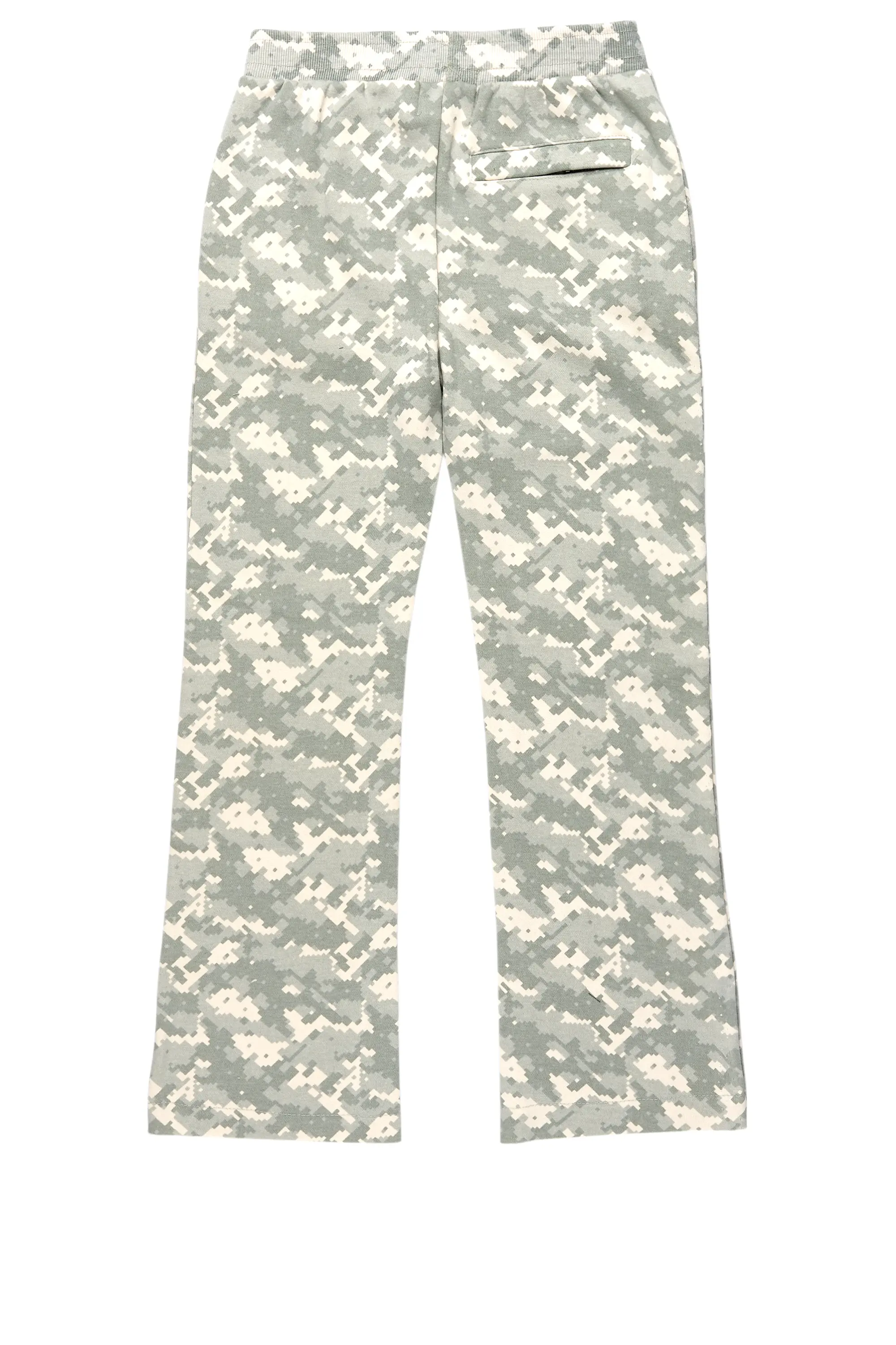 Boys Alpine Digital Camo Stacked Trackpant - Image 3
