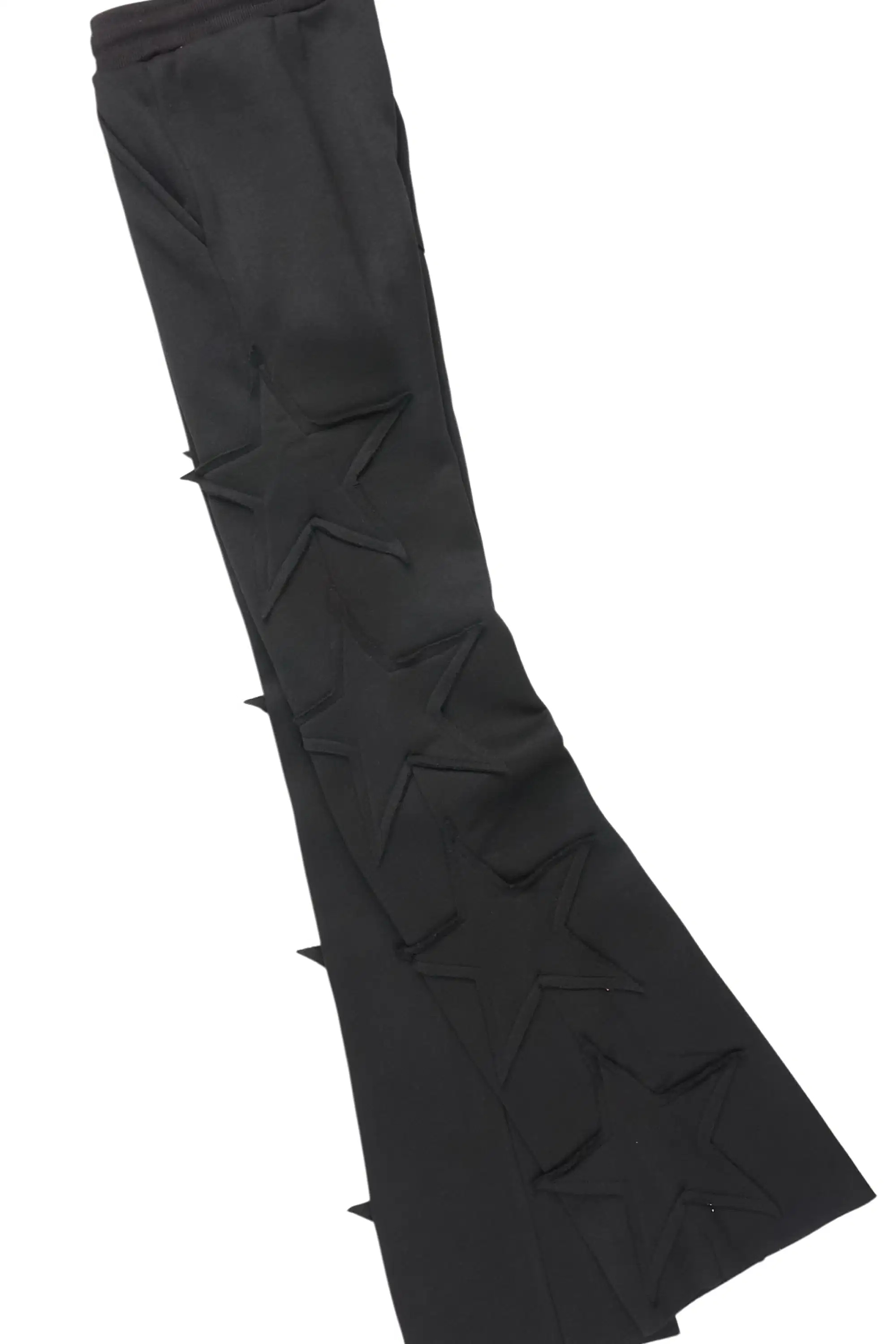 Boys Sinayah Black Baggy Track Pant - Image 8