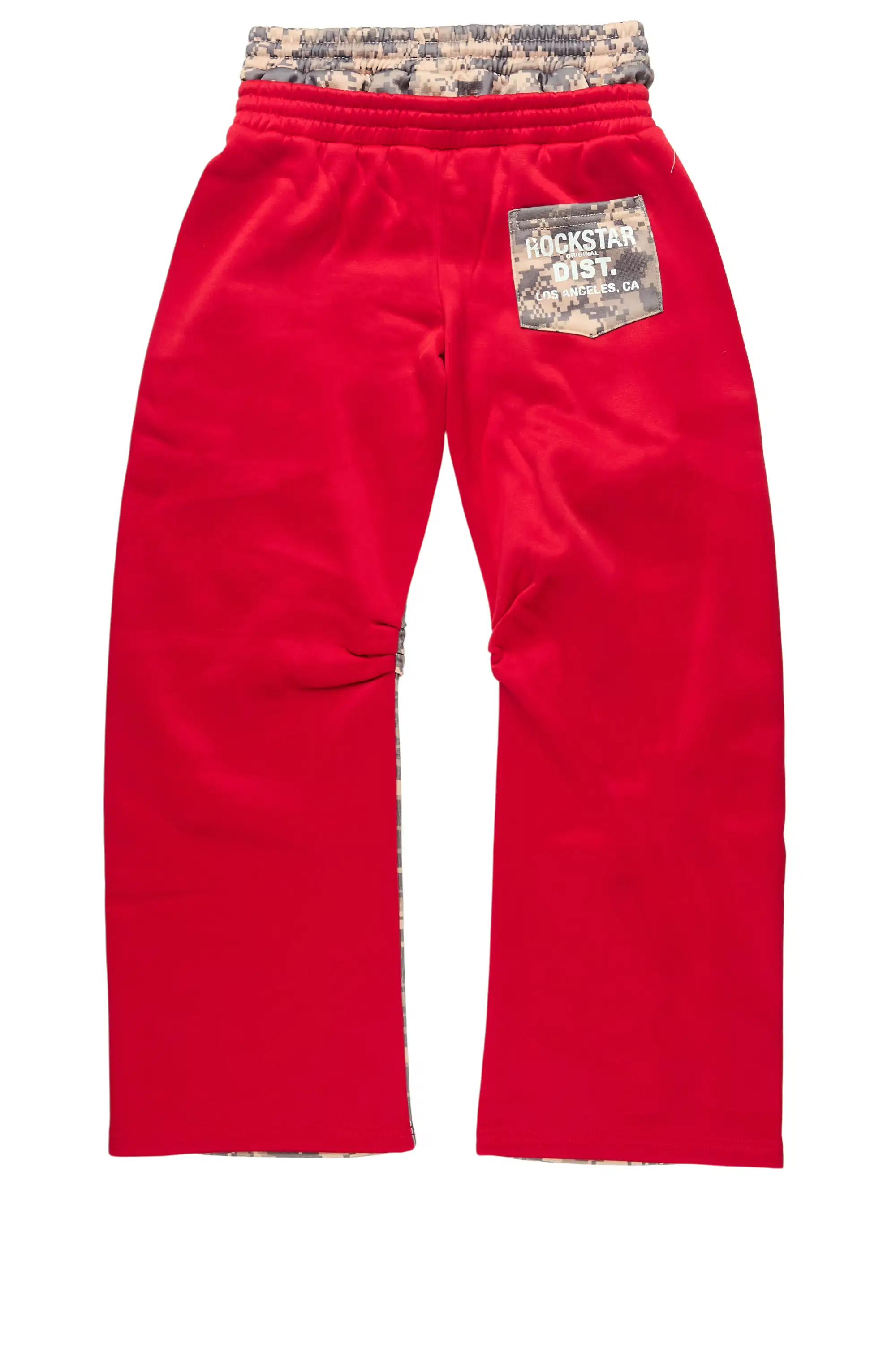 Boys Canaan Camo Double Waisted Baggy Track Pant - Image 3
