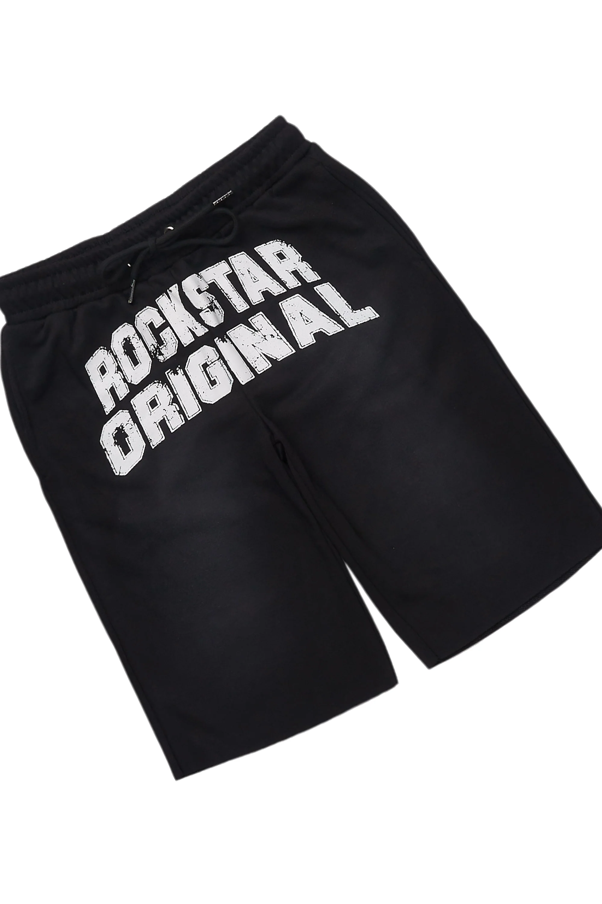 Boys Tumo Black Crop Boxy Tee Short Set - Image 3