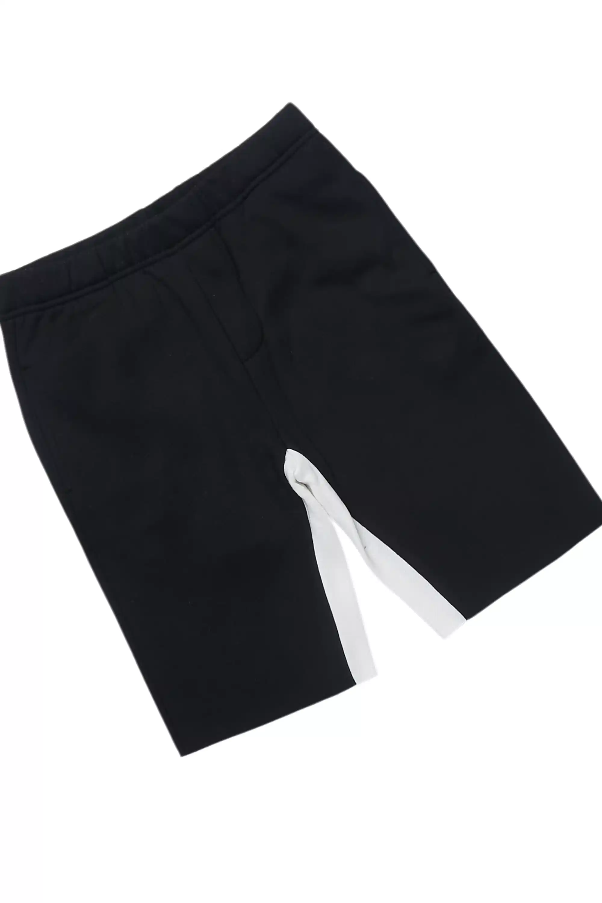 Boys Beno Black/Green T-Shirt Short Set - Image 3