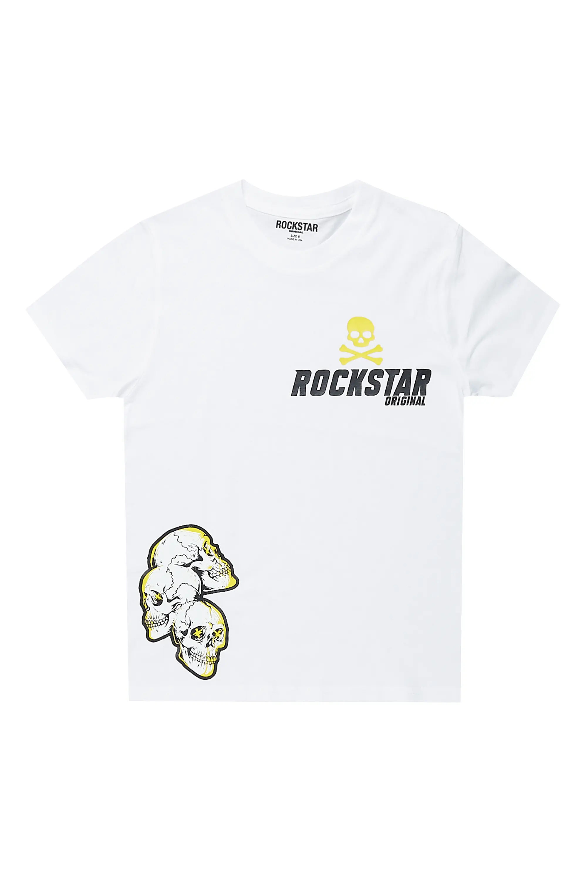 Boys Townes White Graphic T-Shirt - Image 2