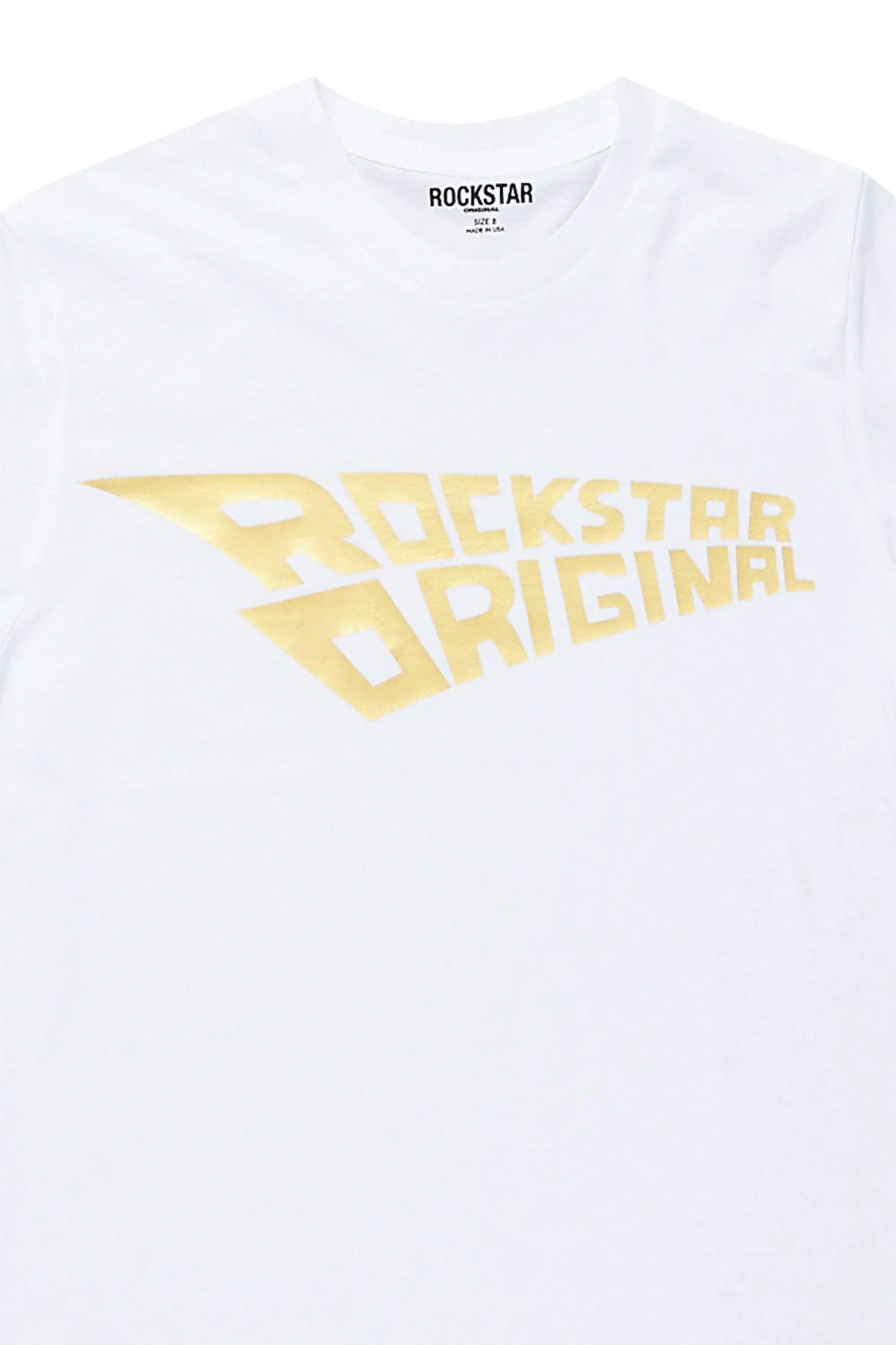 Boys Summit White Graphic T-Shirt - Image 3