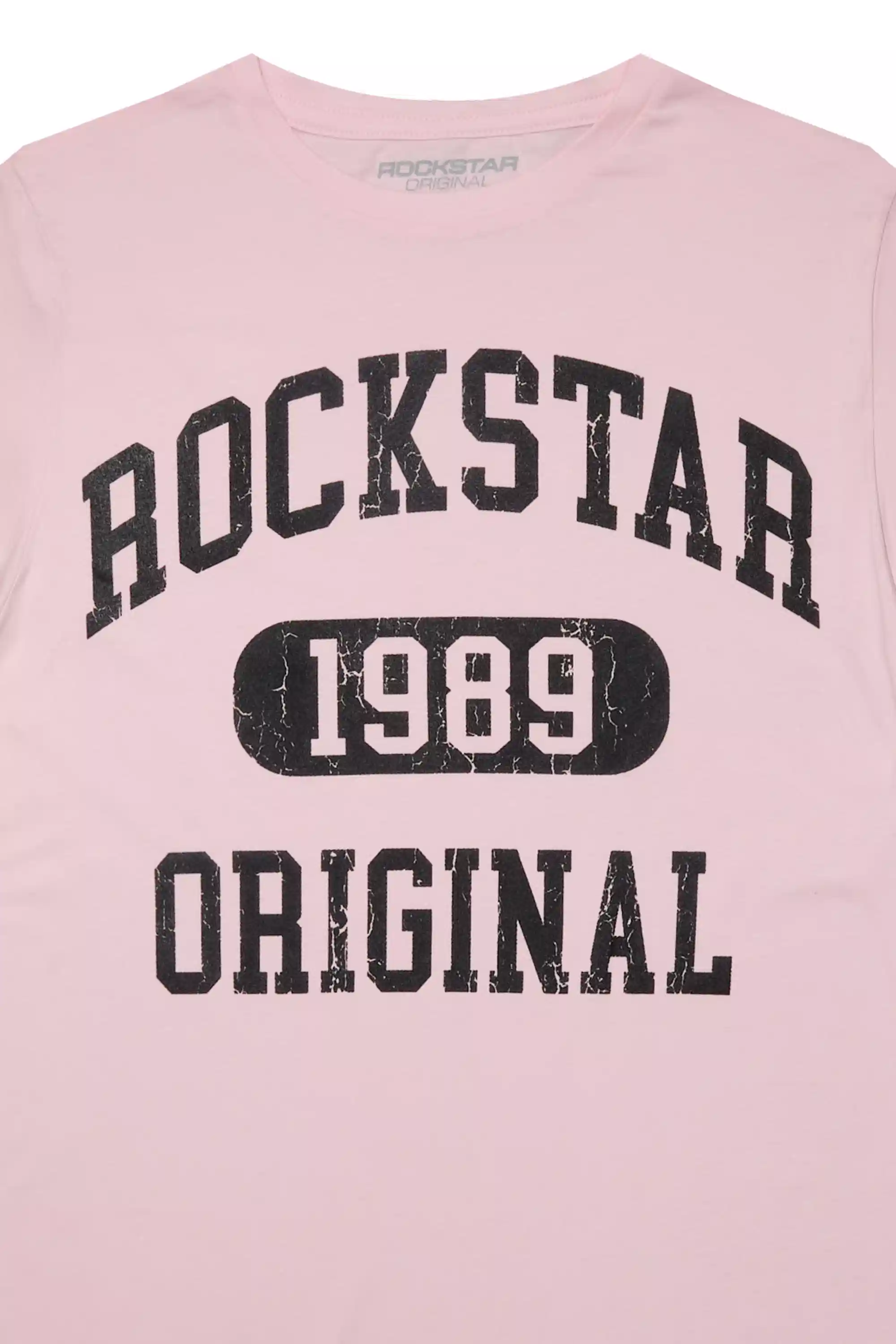 Boys Members Pink/Black Graphic T-Shirt - Image 2