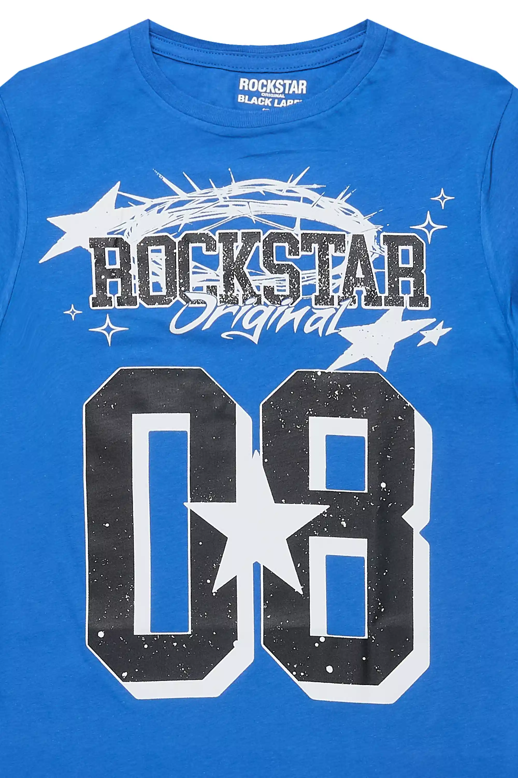 Boys Allstar Royal Blue/White Graphic T-Shirt - Image 2