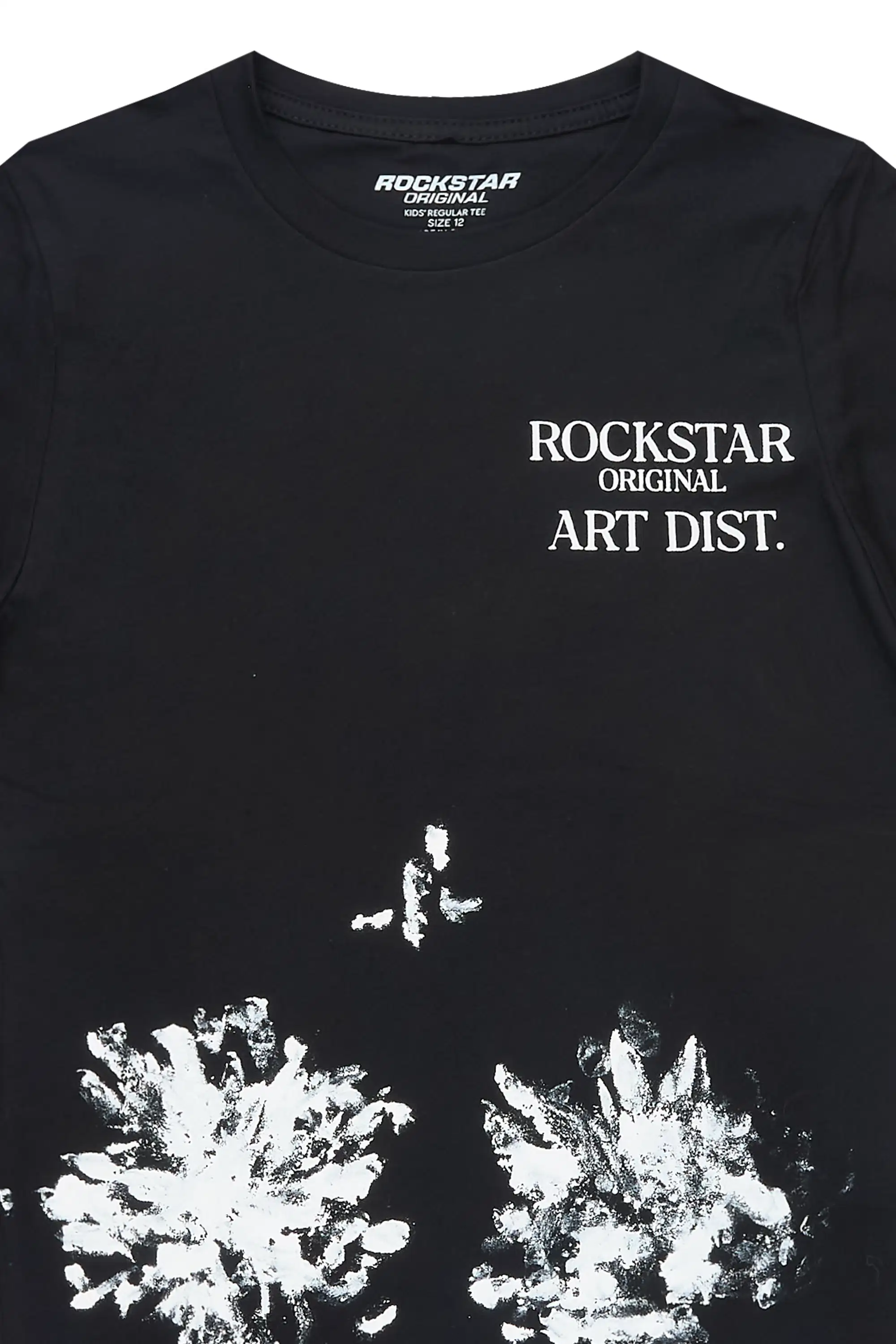 Boys Filip Black Graphic T-Shirt - Image 2