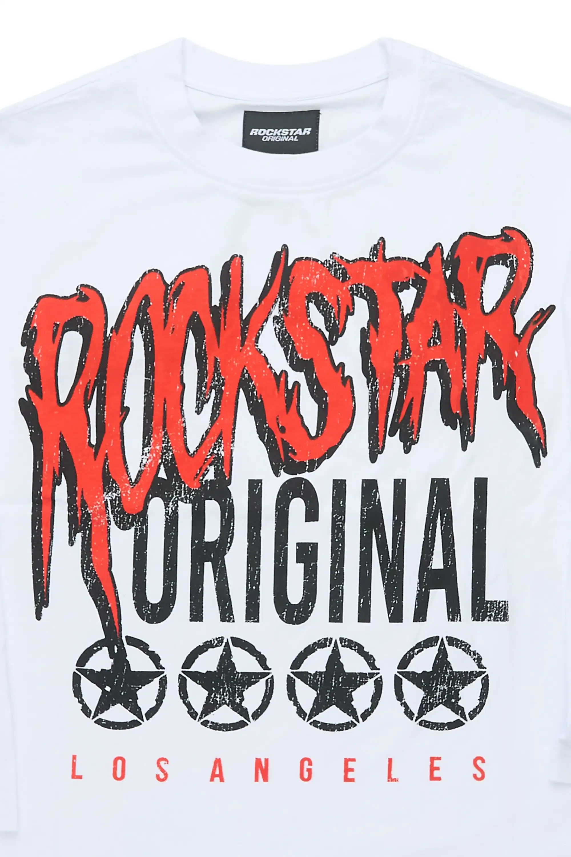 Boys Wizzurd White/Red Long Sleeve Graphic T-Shirt - Image 6