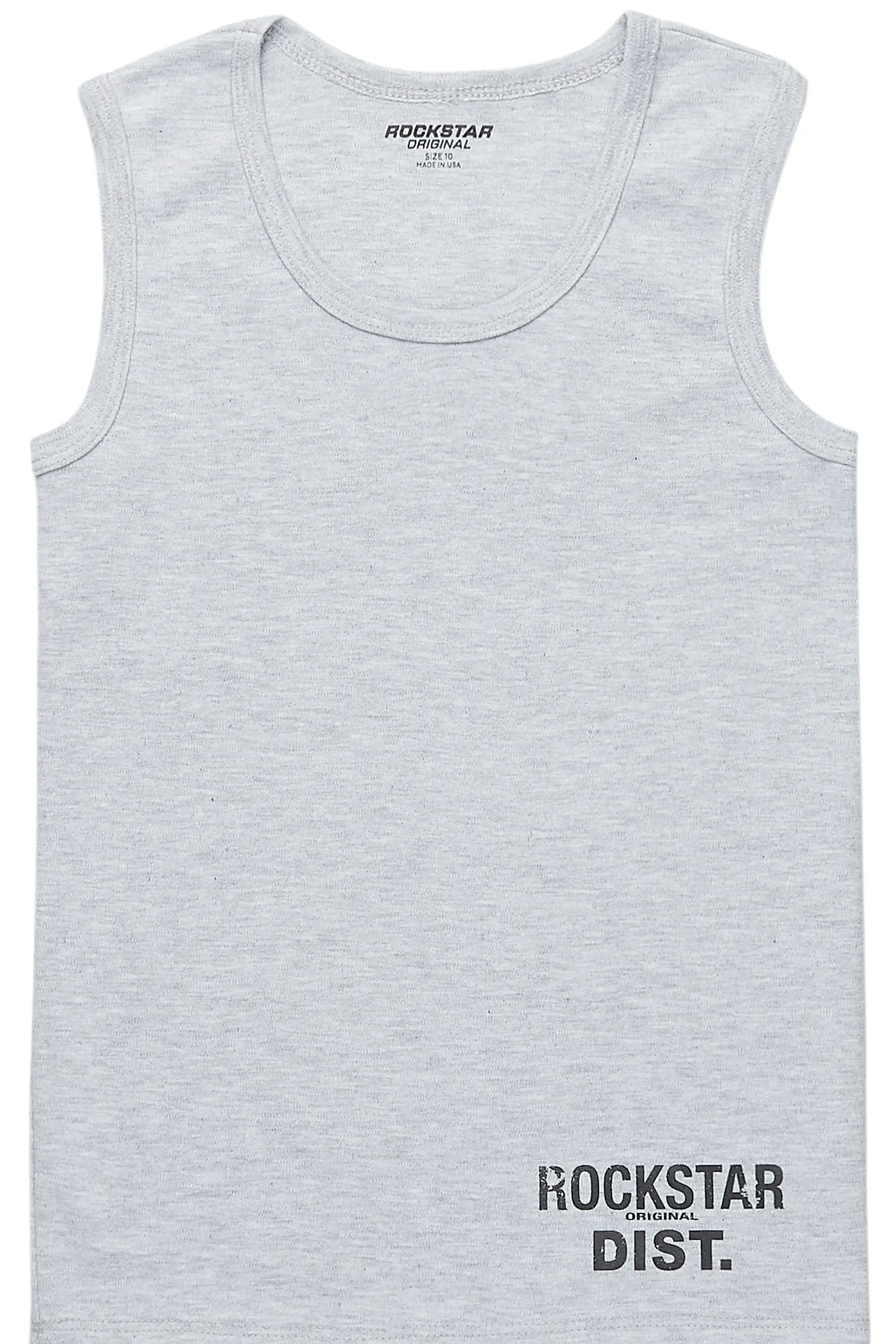 Boys Lake Heather Grey Tank Top - Image 2
