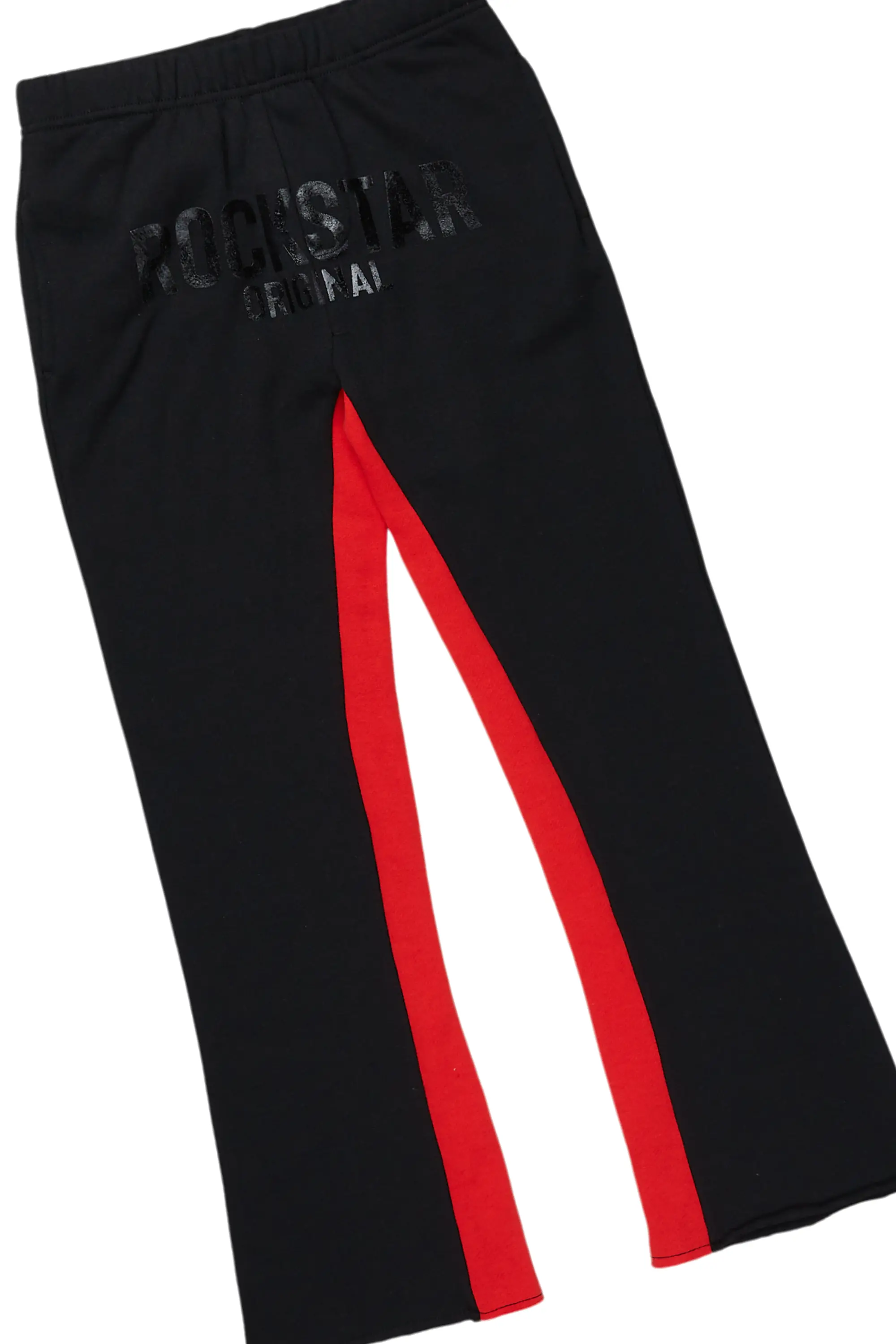 Boys Sana Black Baggy Fit Pant Set - Image 8