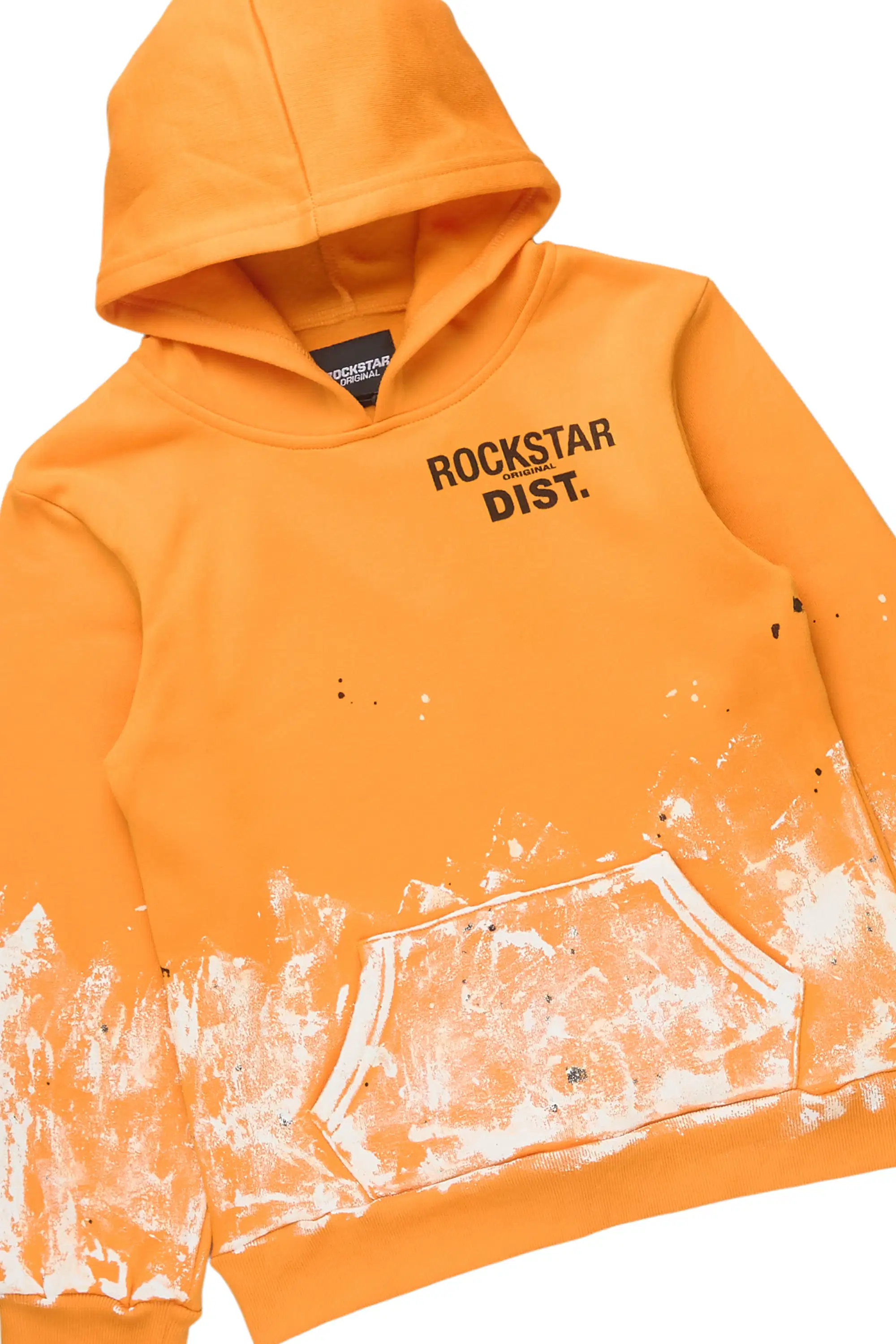 Boys Jaco Orange Baggy Fit Pant Set - Image 2