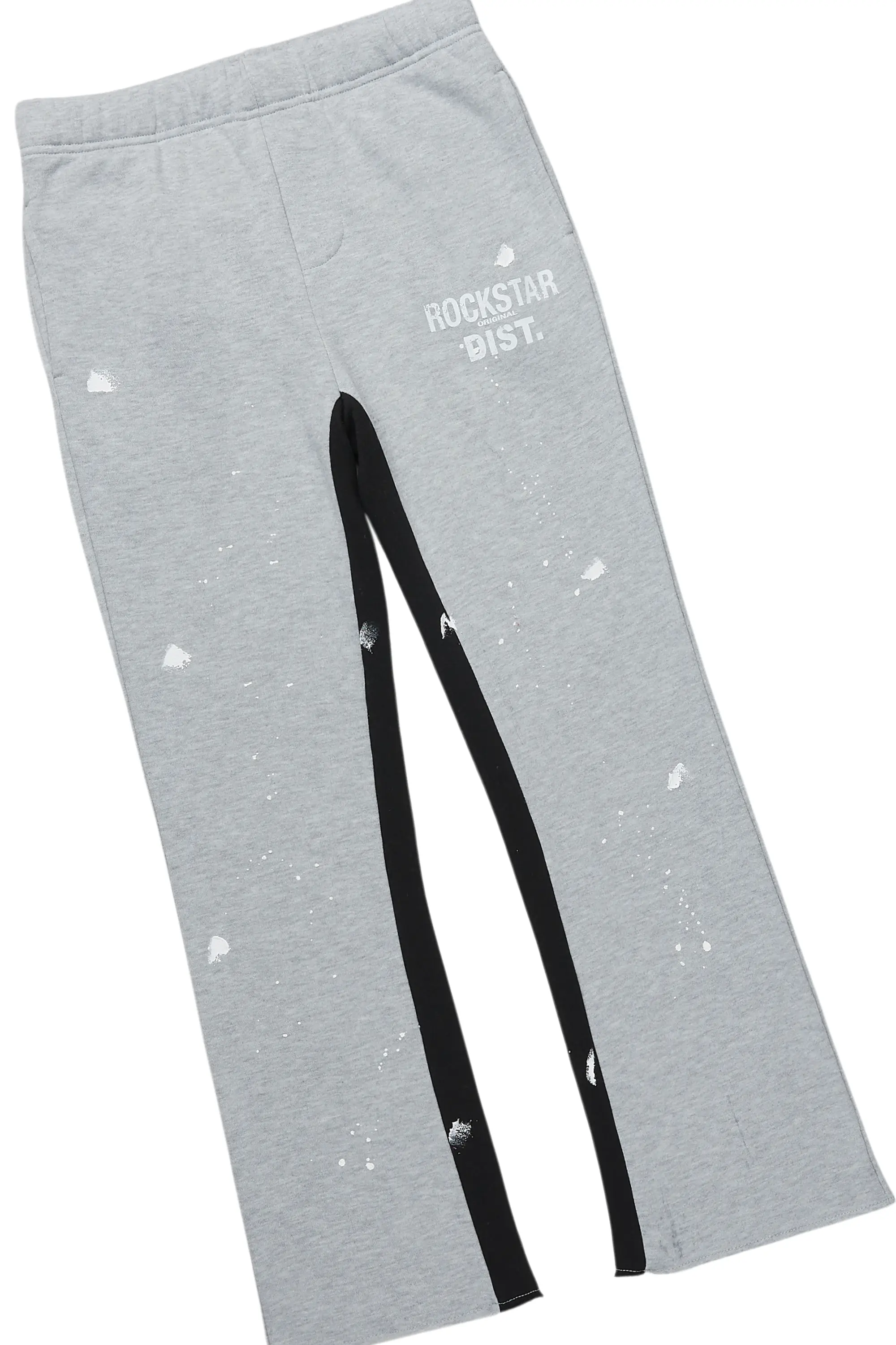 Boys Raffer Grey/White Stacked Flare Track Set - Image 3