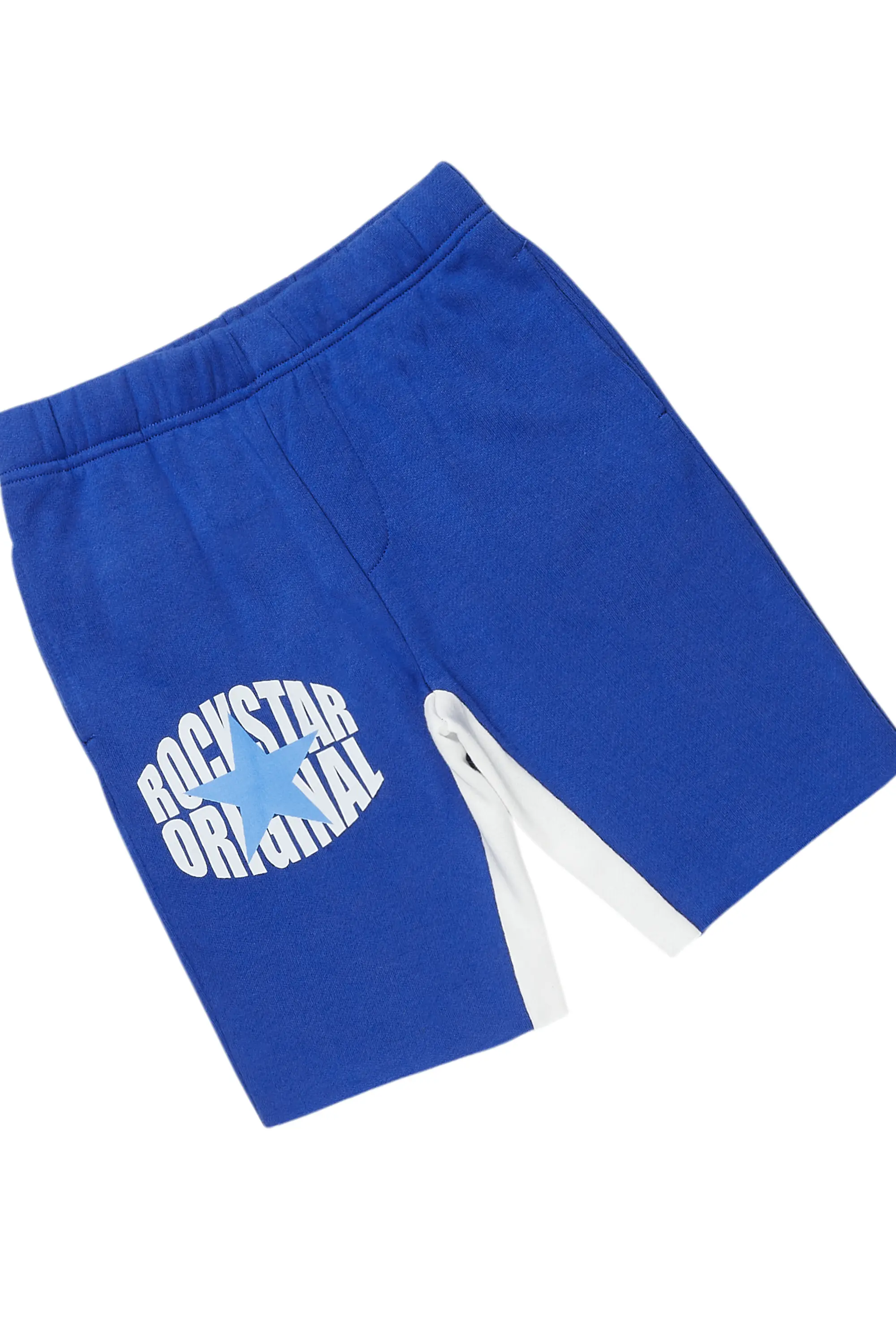 Boys Mallor Royal Blue T-Shirt Short Set - Image 3