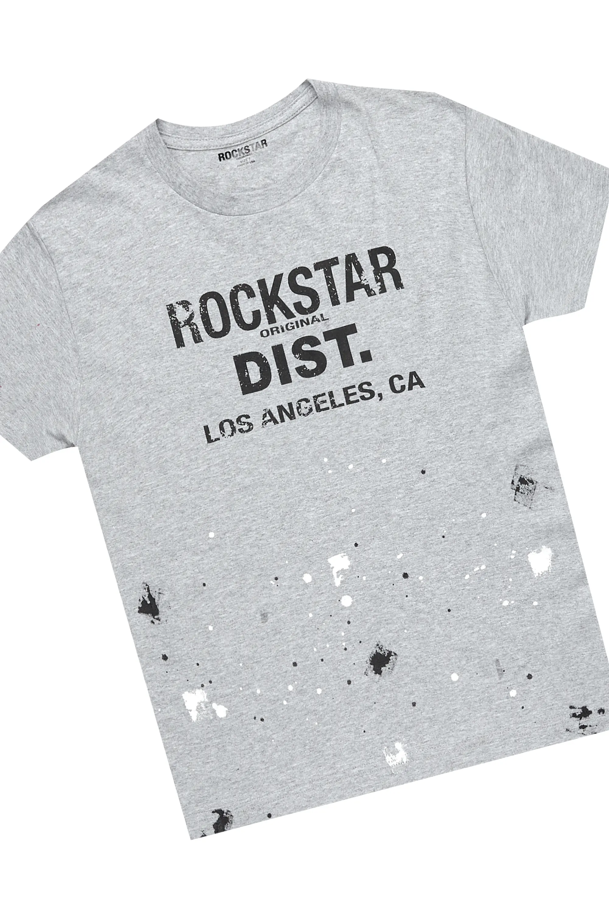Boys Scottie Heather Grey T-Shirt Super Stacked Set - Image 2