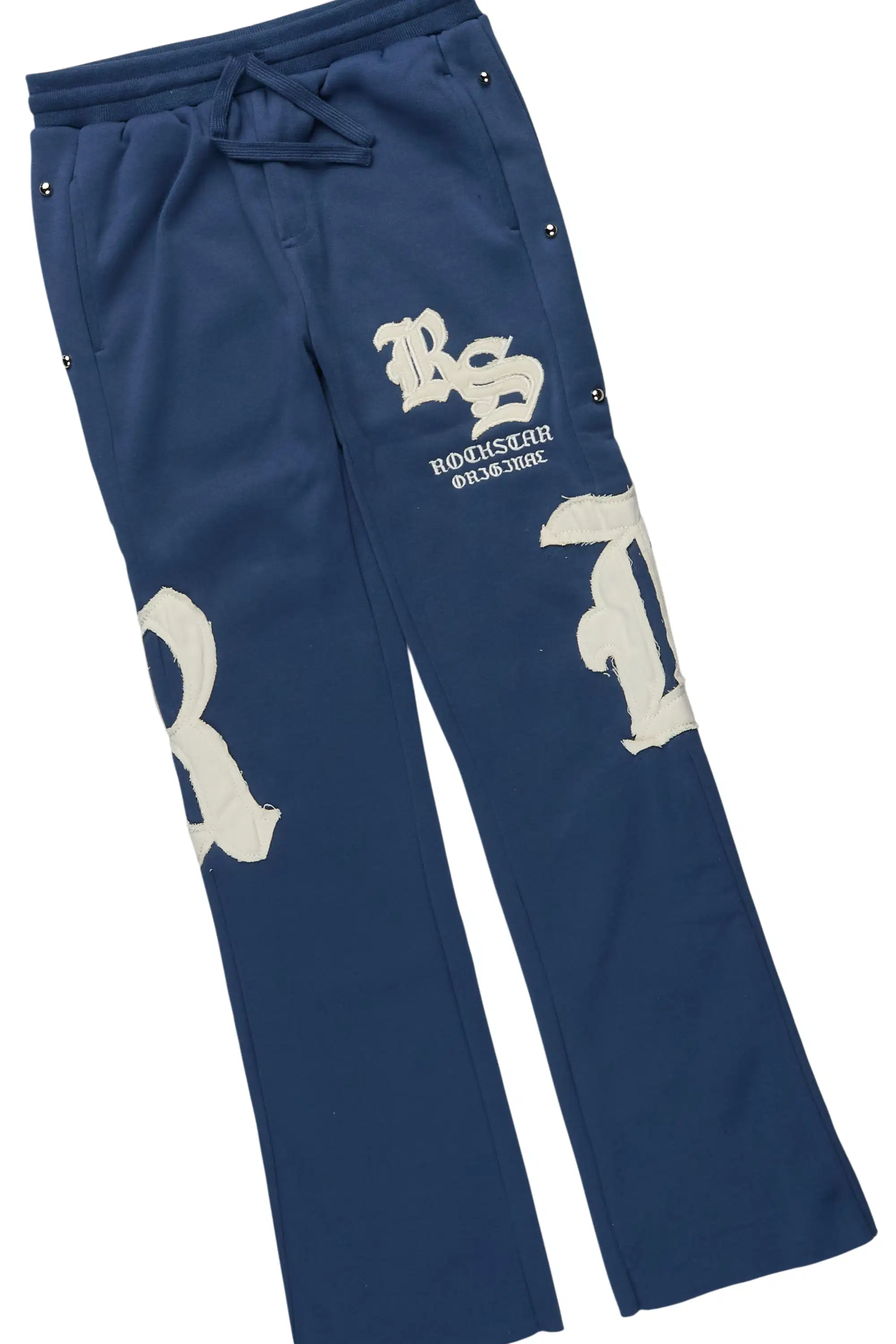 Boys Shire Navy/White Stacked Track Set - Image 3