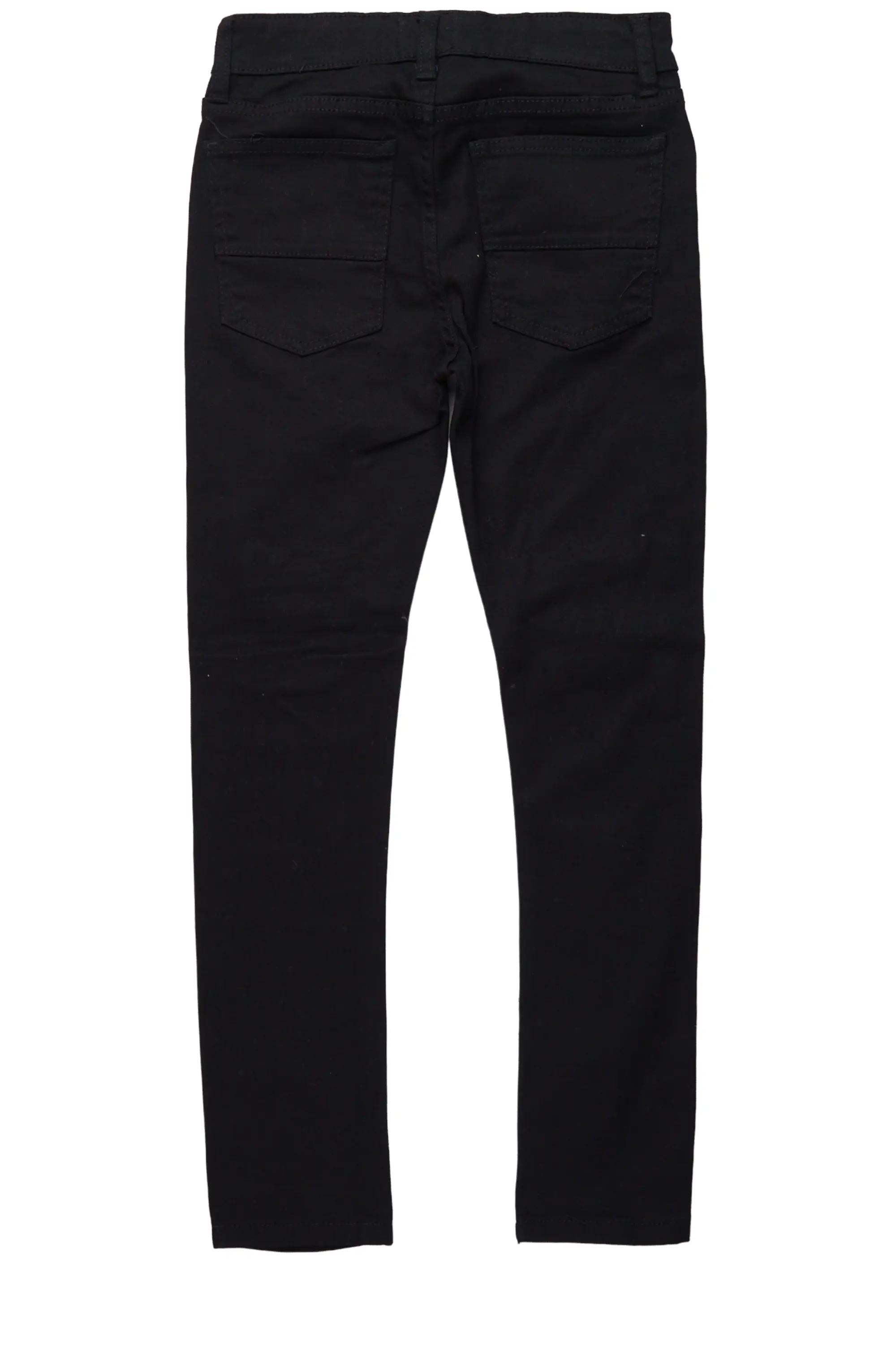 Girls Hadia Black Ripped Skinny Jean - Image 7