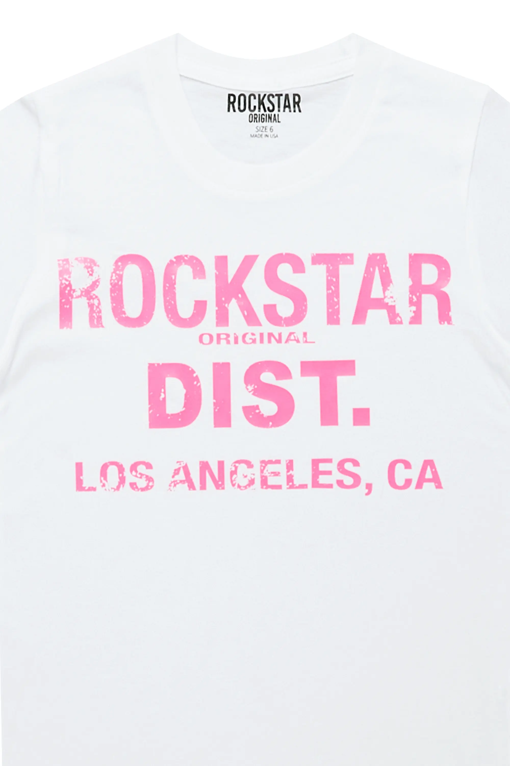 Girls Janny White Graphic T-Shirt - Image 3