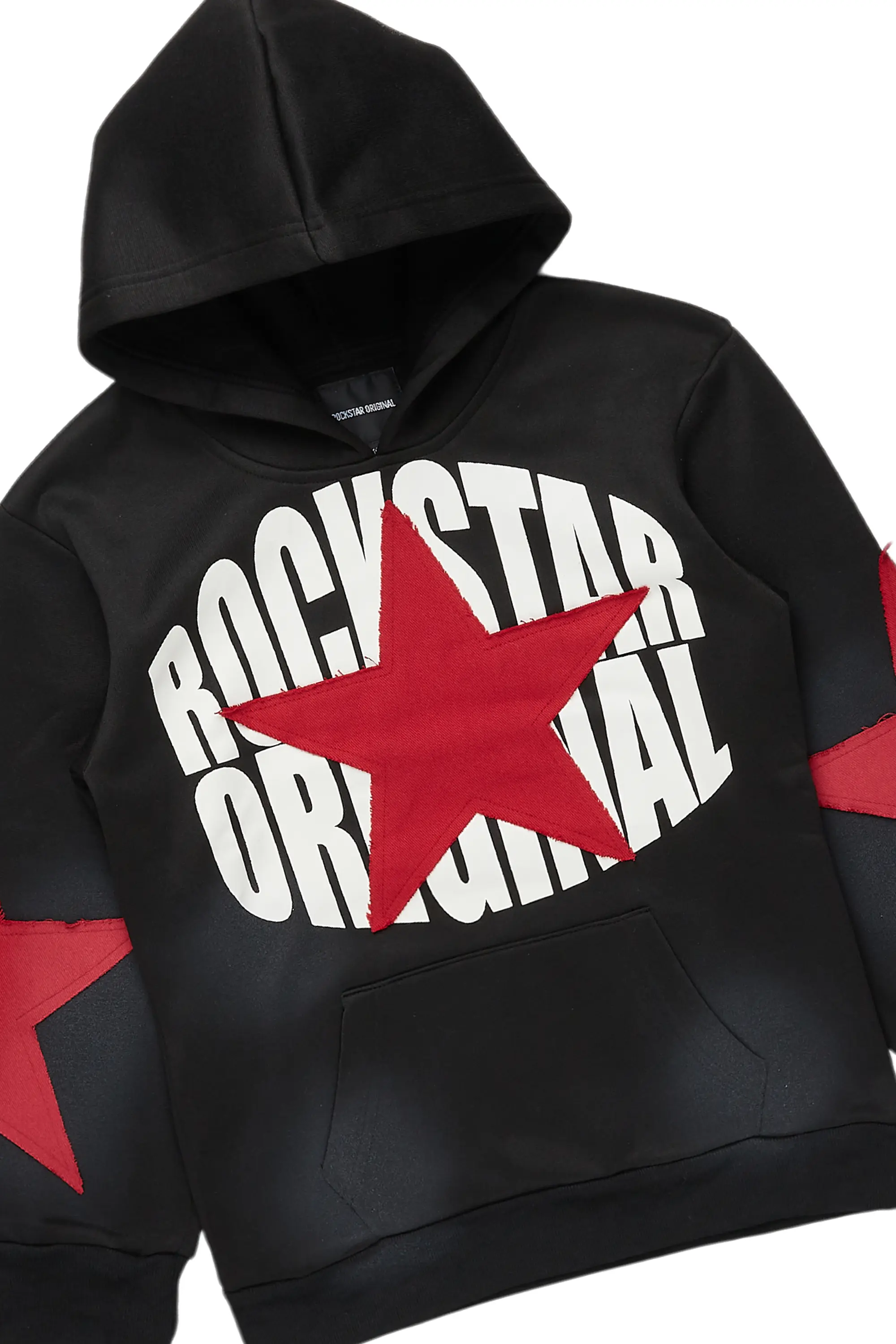 Girls Khaly Black/Red Track Set - Image 2