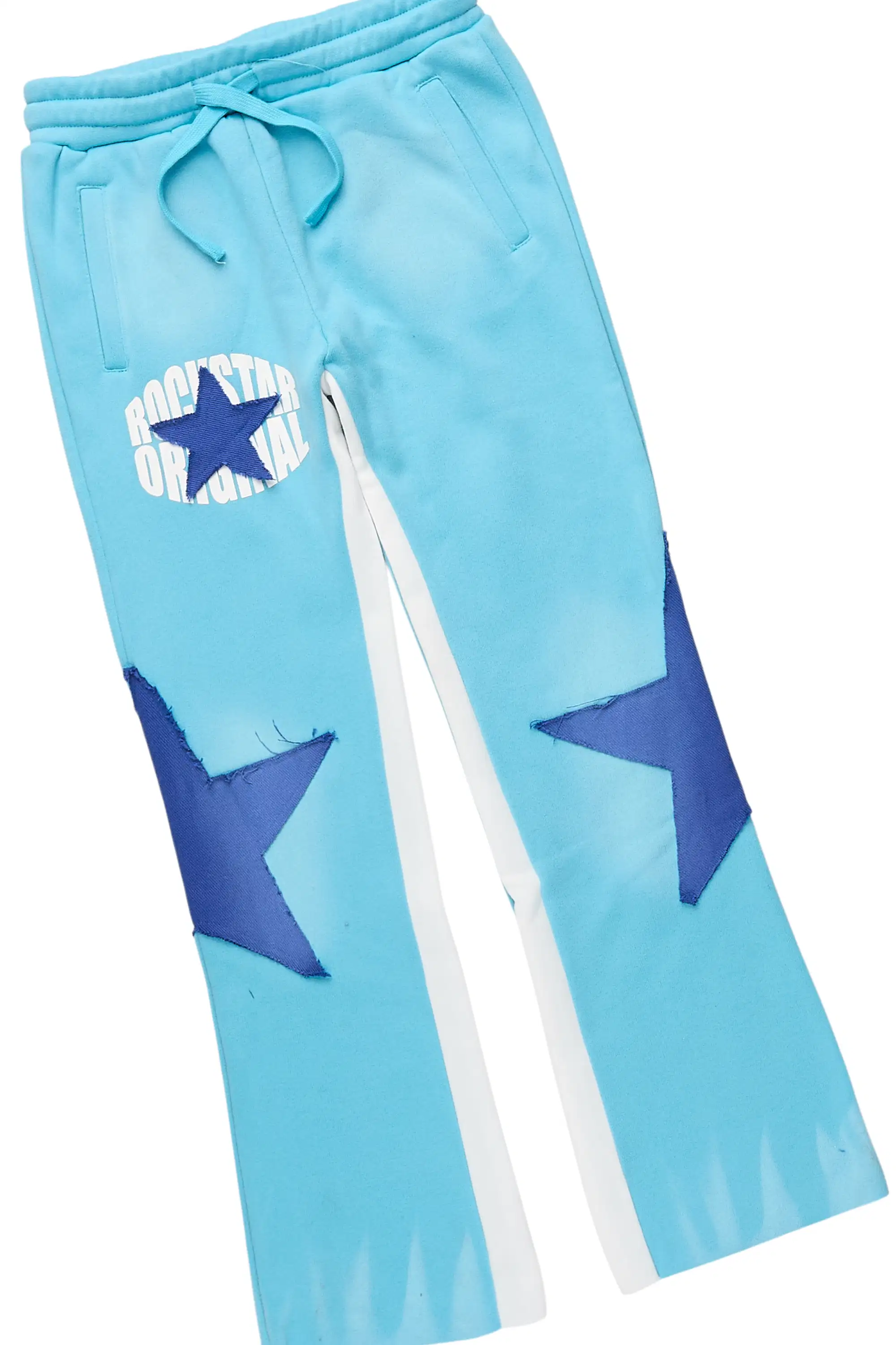 Girls Khaly Blue Stacked Track Set - Image 4