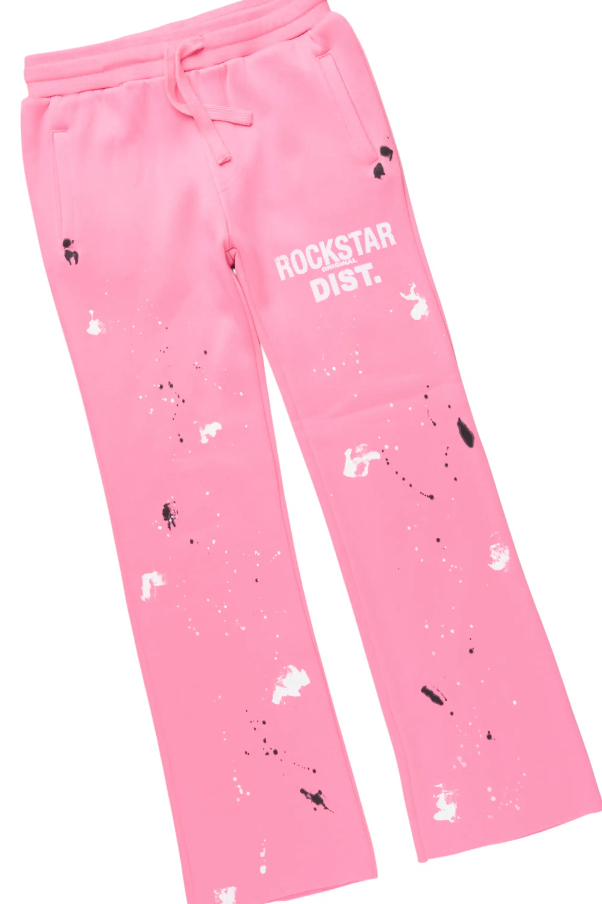 Girls Scatie 2.0 Bubblegum Hoodie/Stacked Flare Track Set - Image 3