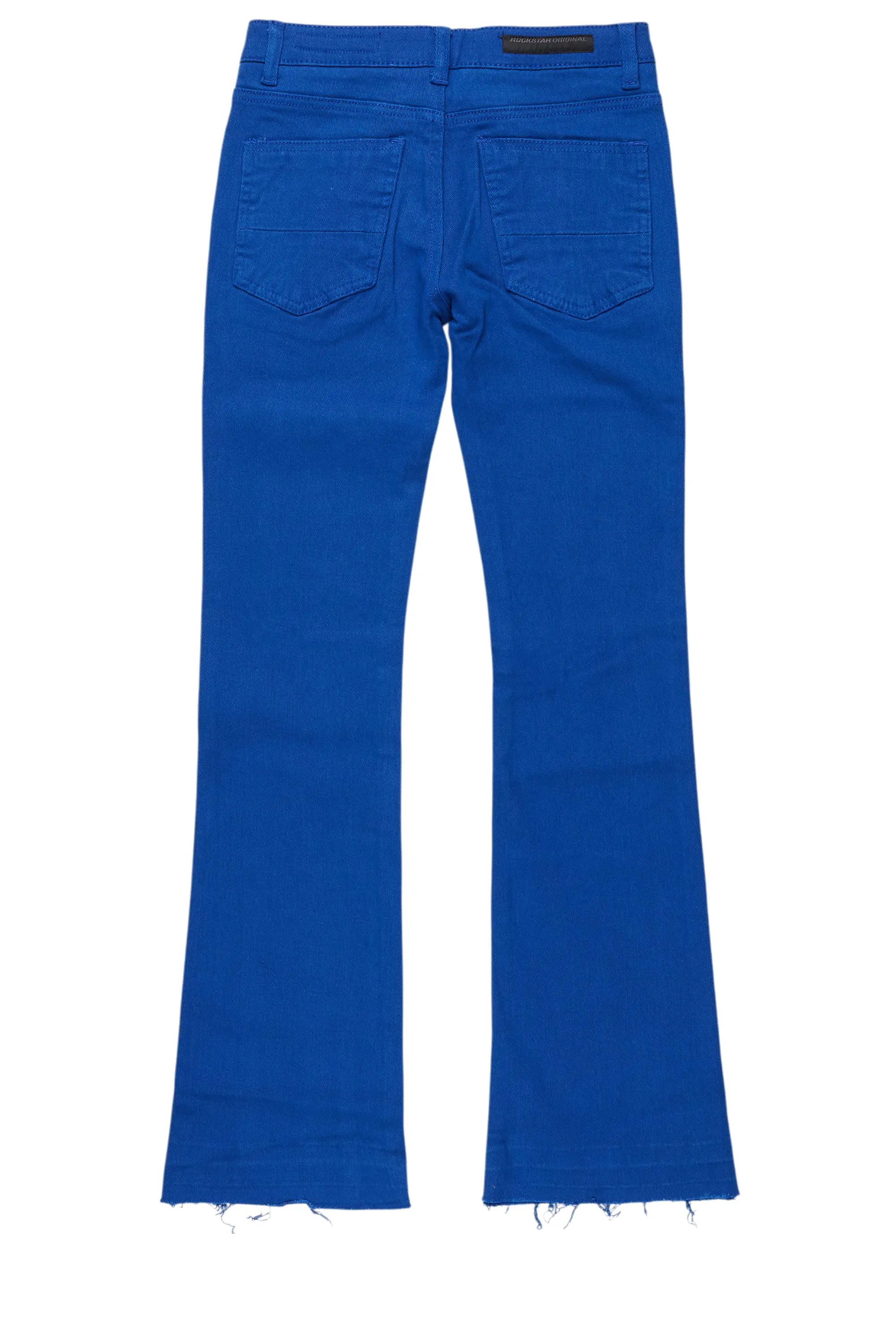Boys Dag Royal Blue Stacked Flare Jean - Image 12
