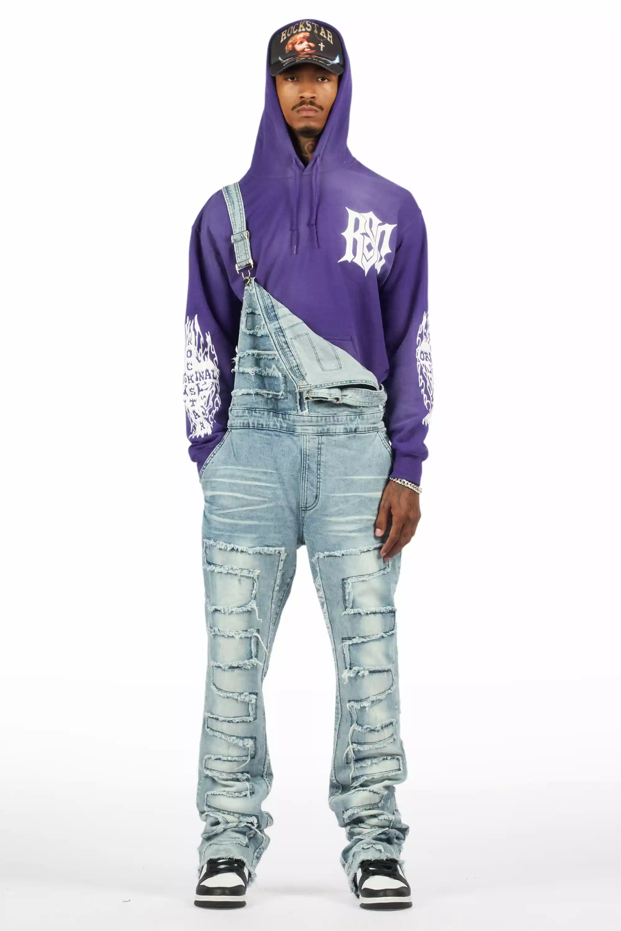 Alfie Blue Denim Overall - Image 3
