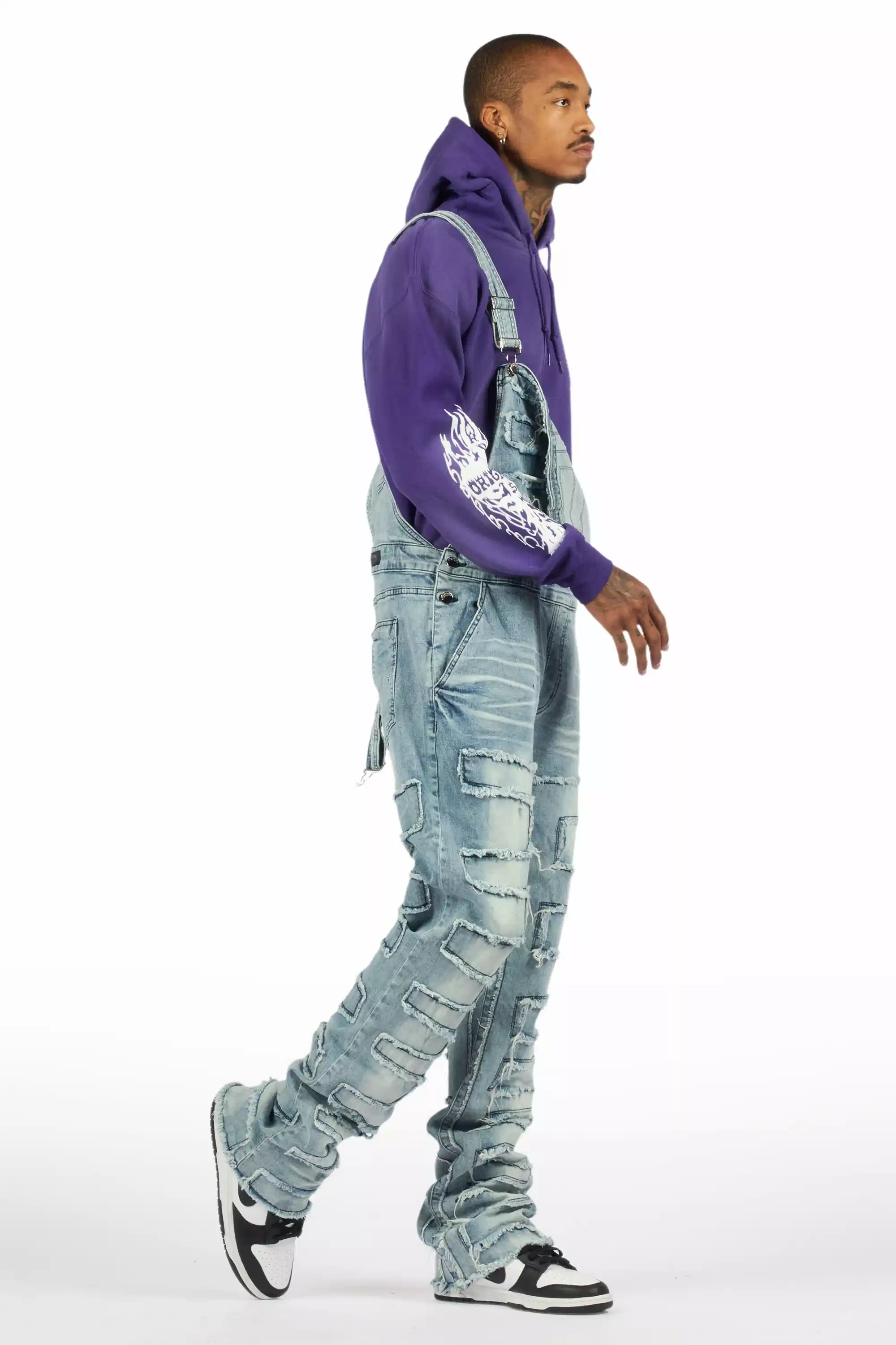 Alfie Blue Denim Overall - Image 4