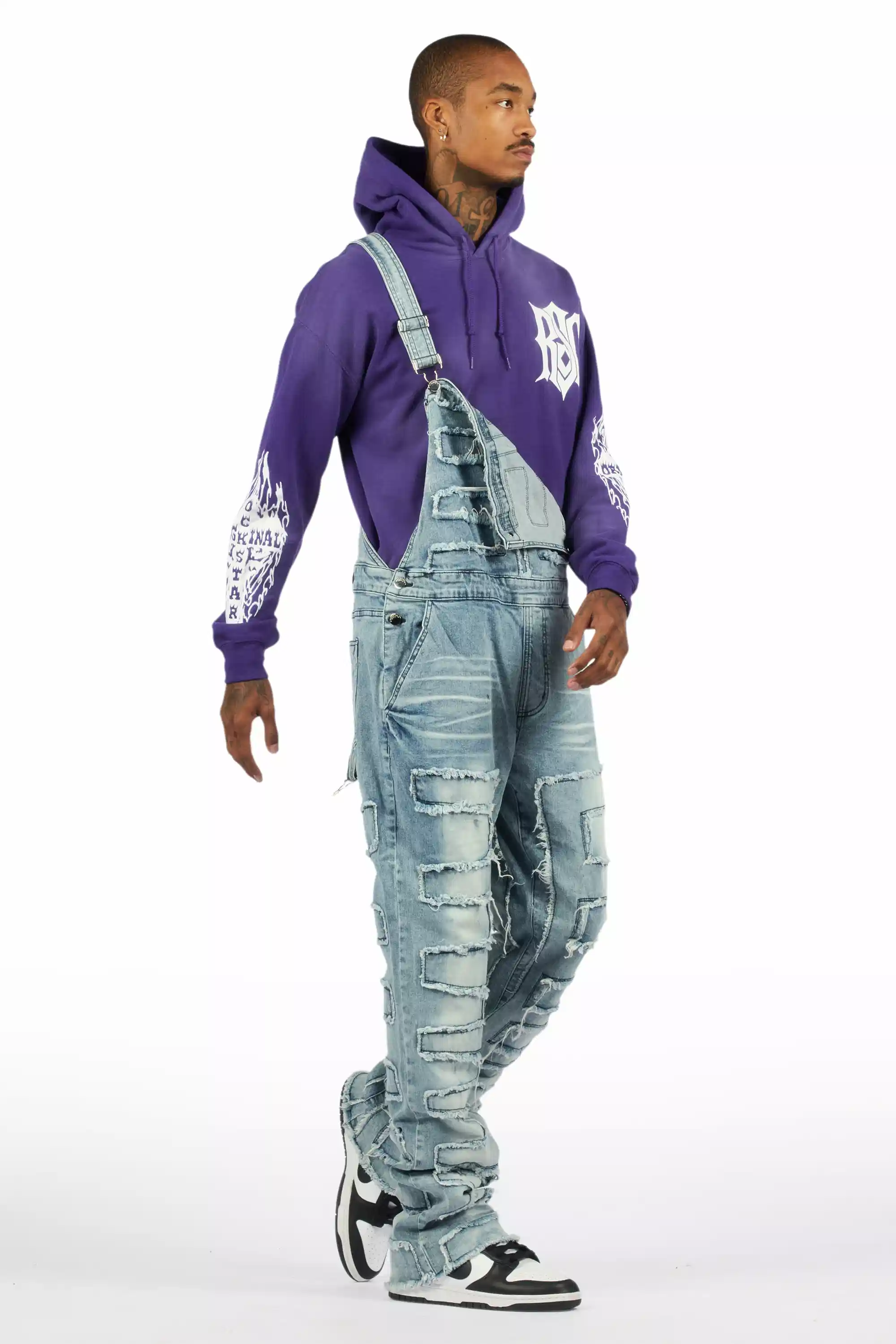 Alfie Blue Denim Overall - Image 5