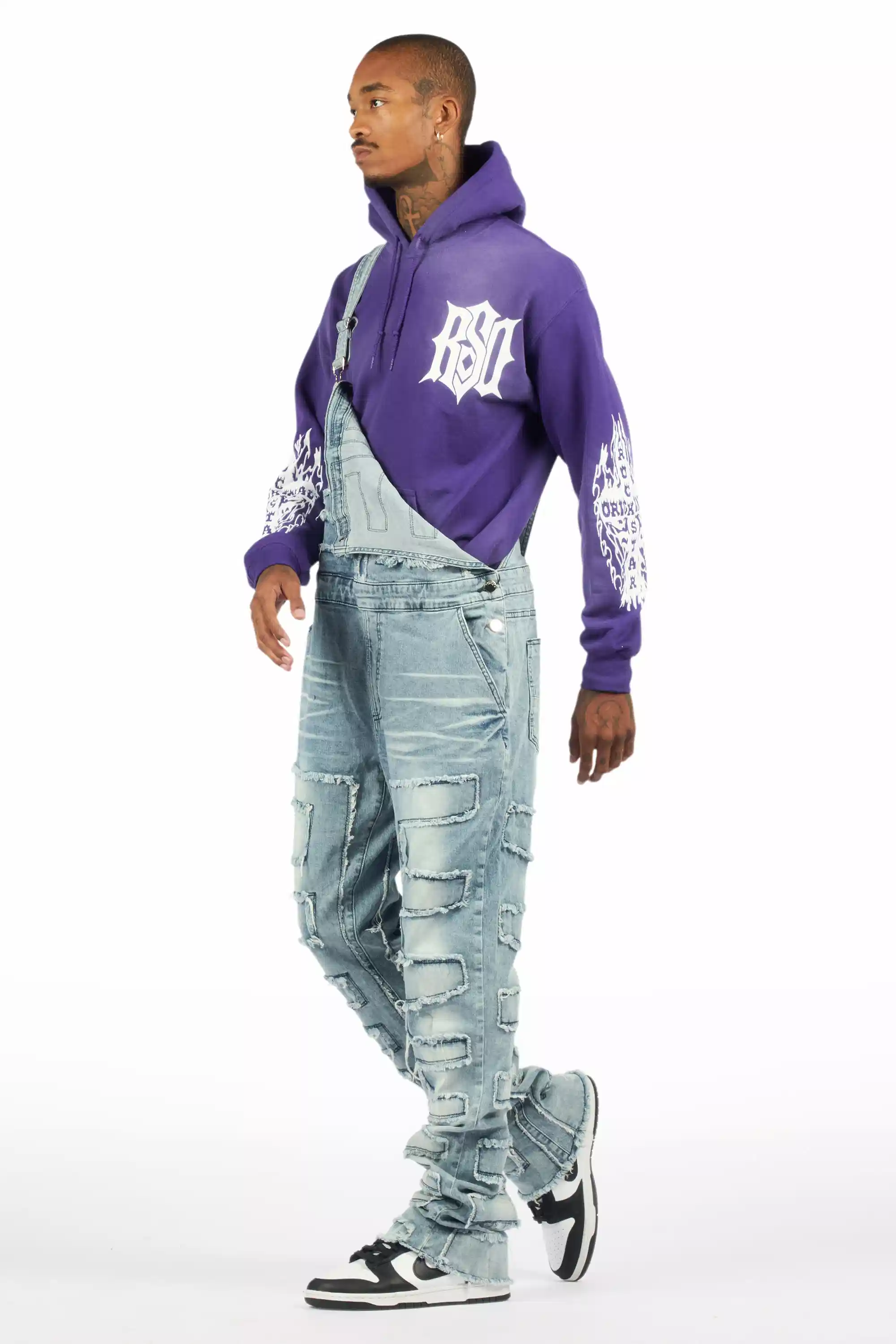 Alfie Blue Denim Overall - Image 7