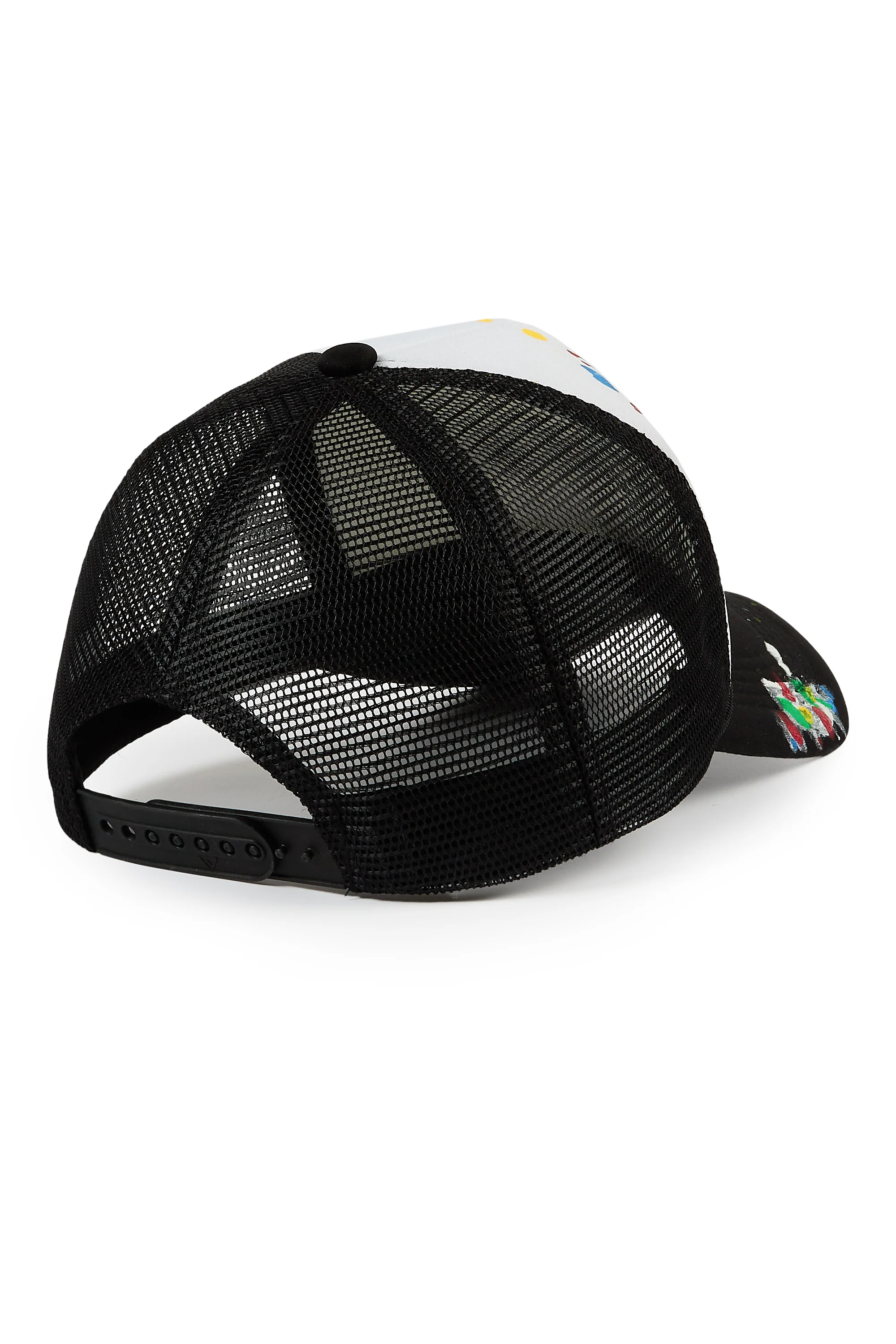 Neptune Black/White Trucker Hat - Image 3
