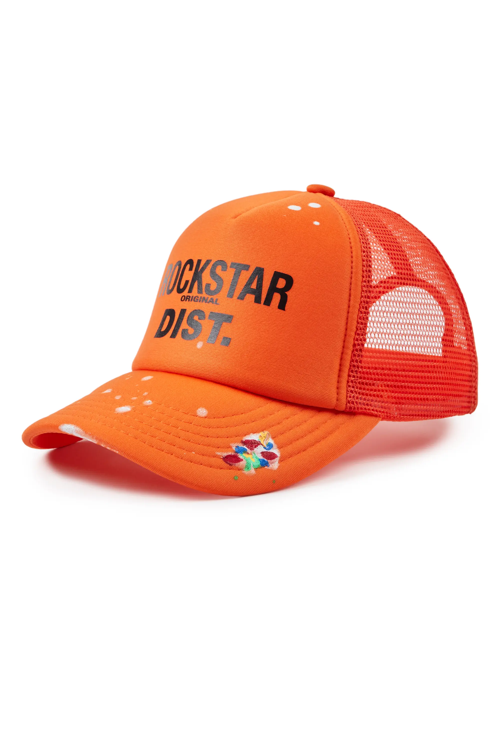 Neptune Orange Trucker Hat - Image 2