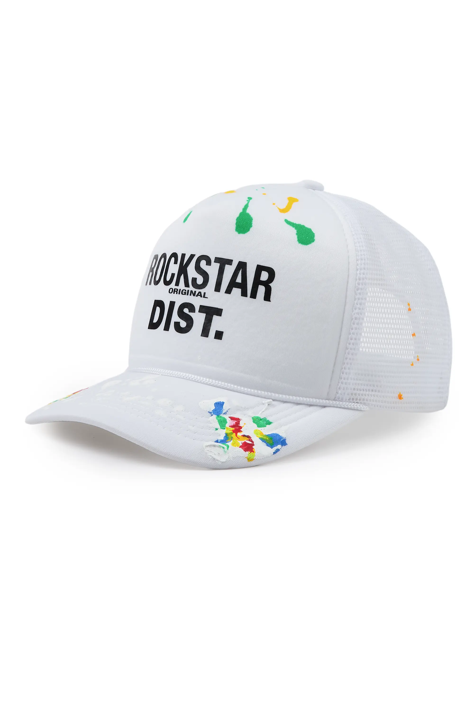 Neptune White/Black Trucker Hat - Image 2