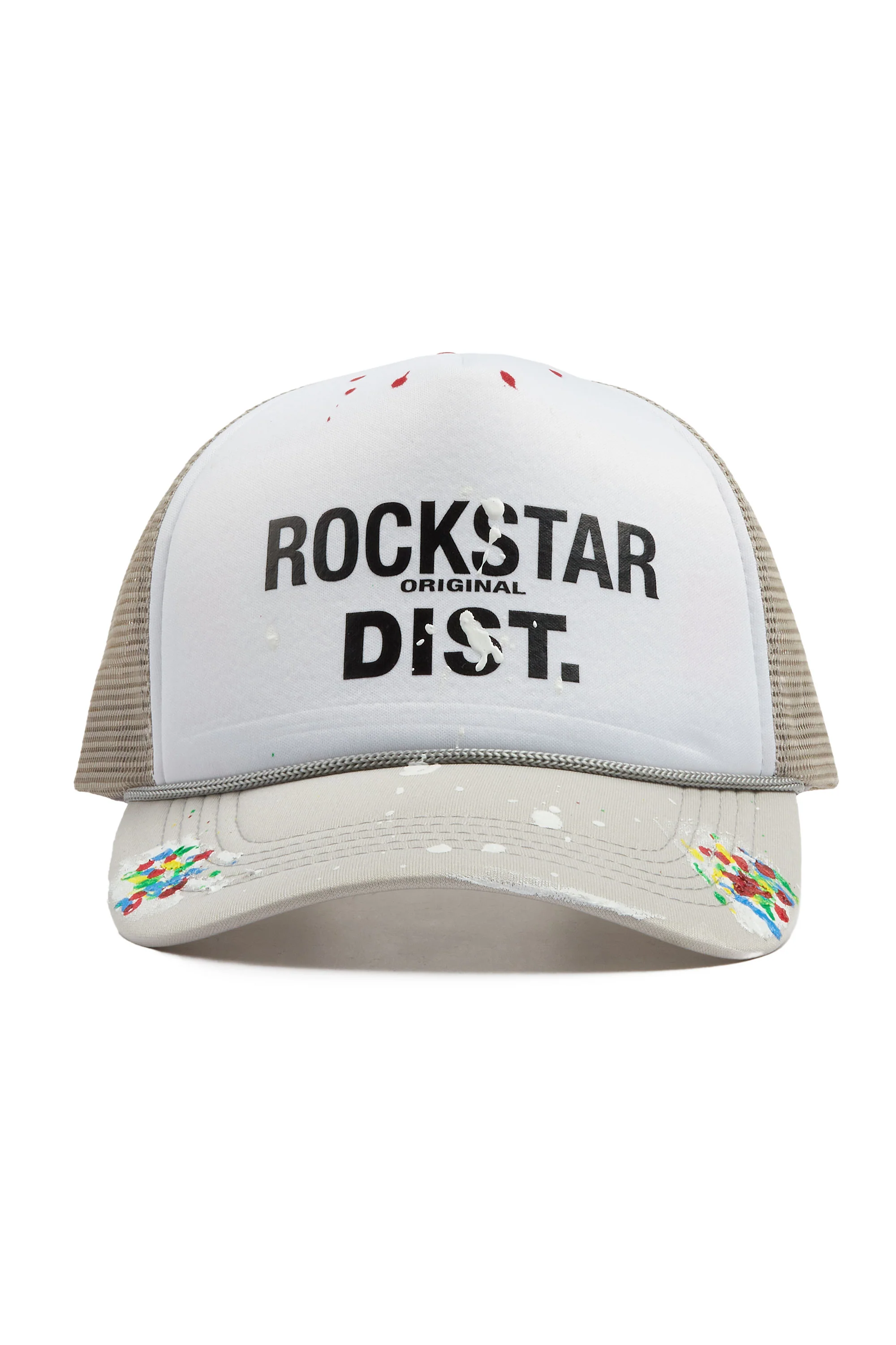 Neptune White/Light Grey Trucker Hat