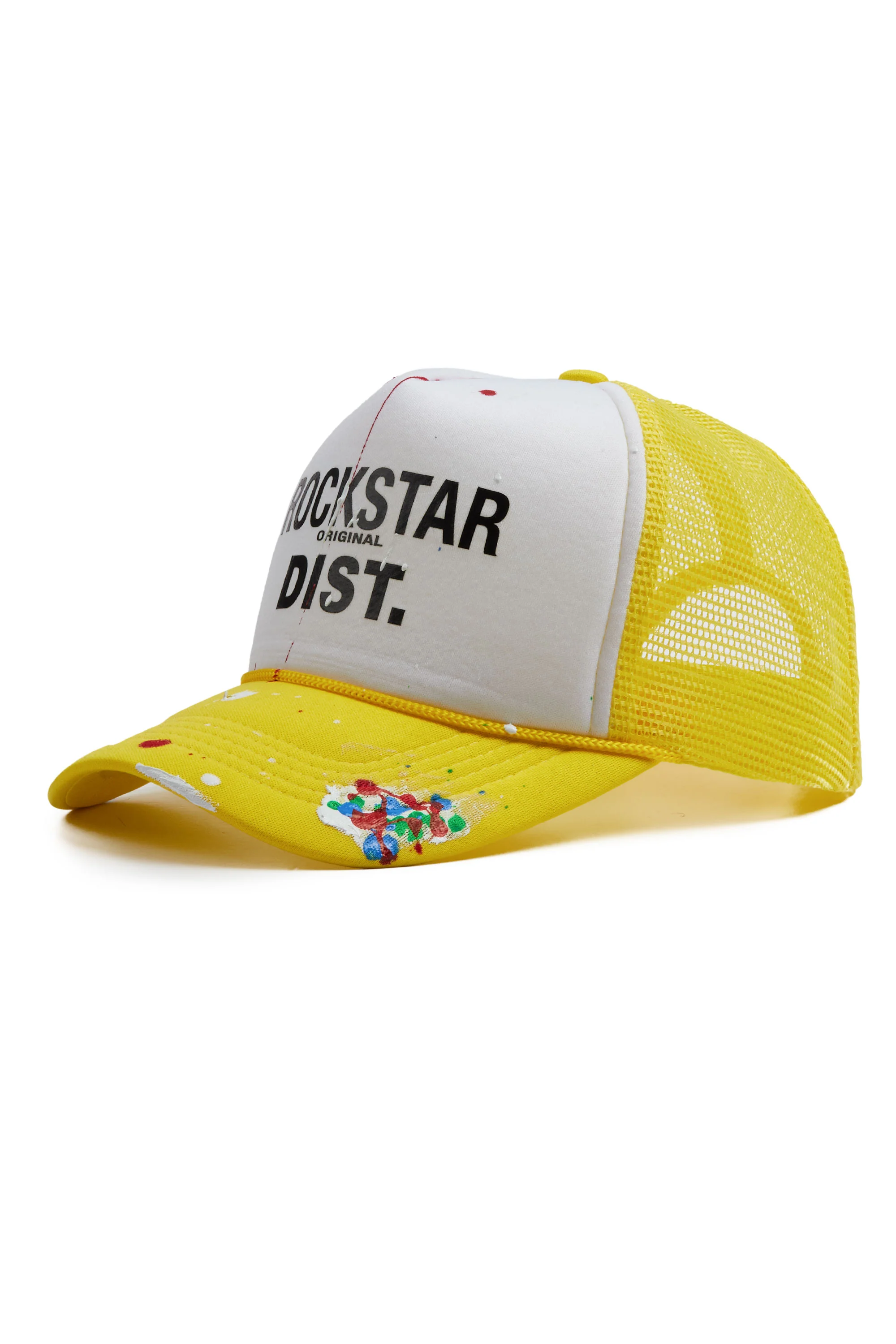 Neptune Yellow/White Trucker Hat - Image 2