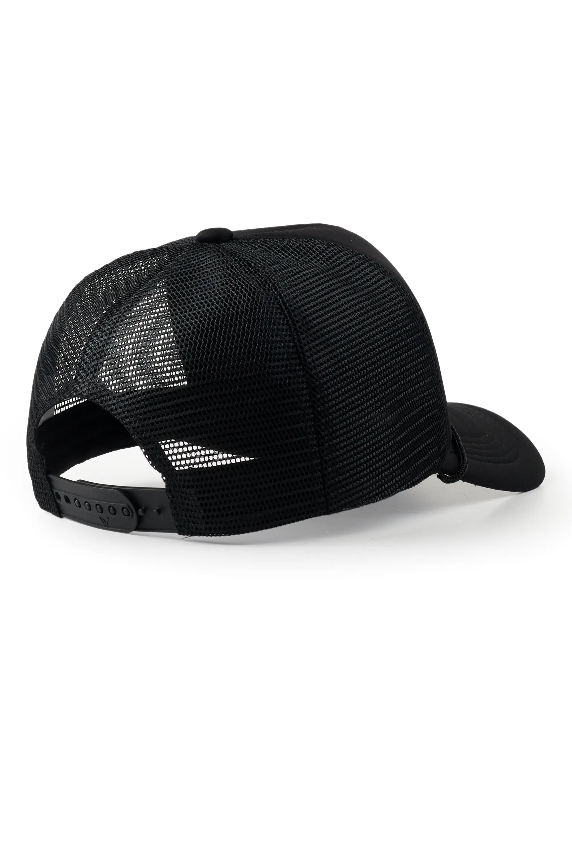 Fathi Black Graphic Trucker Hat - Image 4