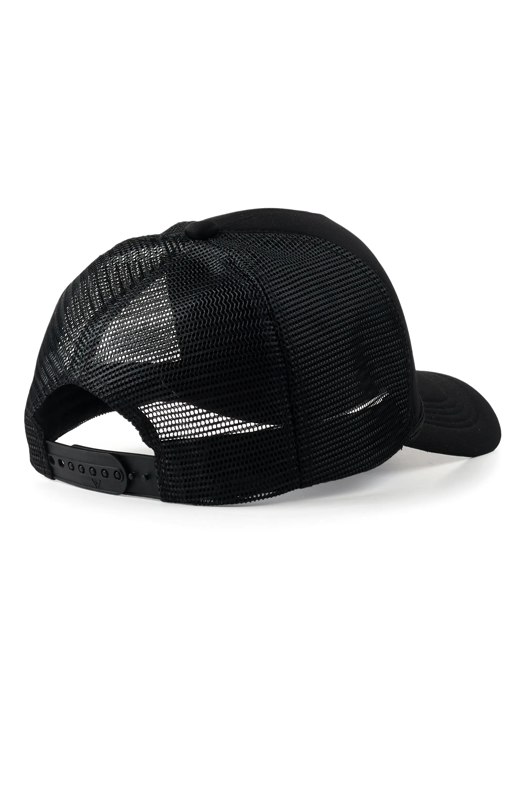 Isidro Black Graphic Trucker Hat - Image 4